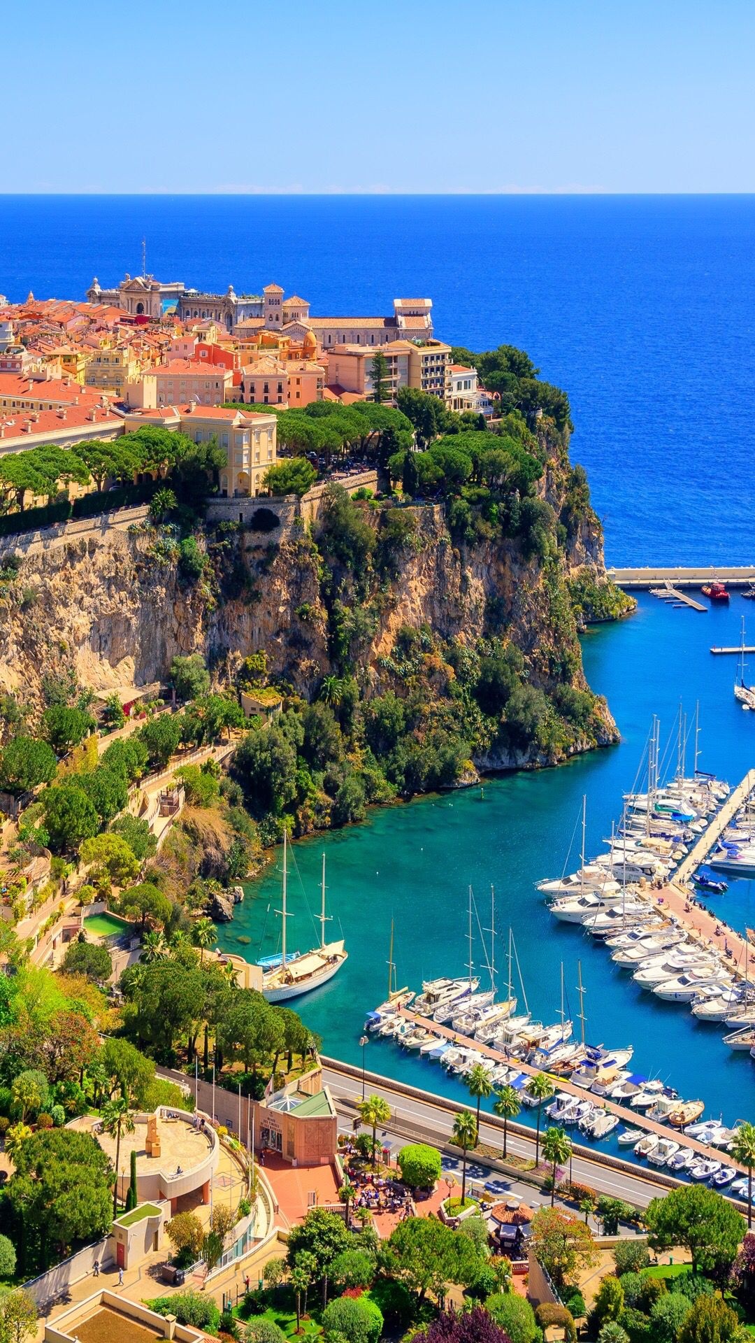 Monaco view wallpaper, Travel Europe, Vacation, Travels, 1080x1920 Full HD Phone