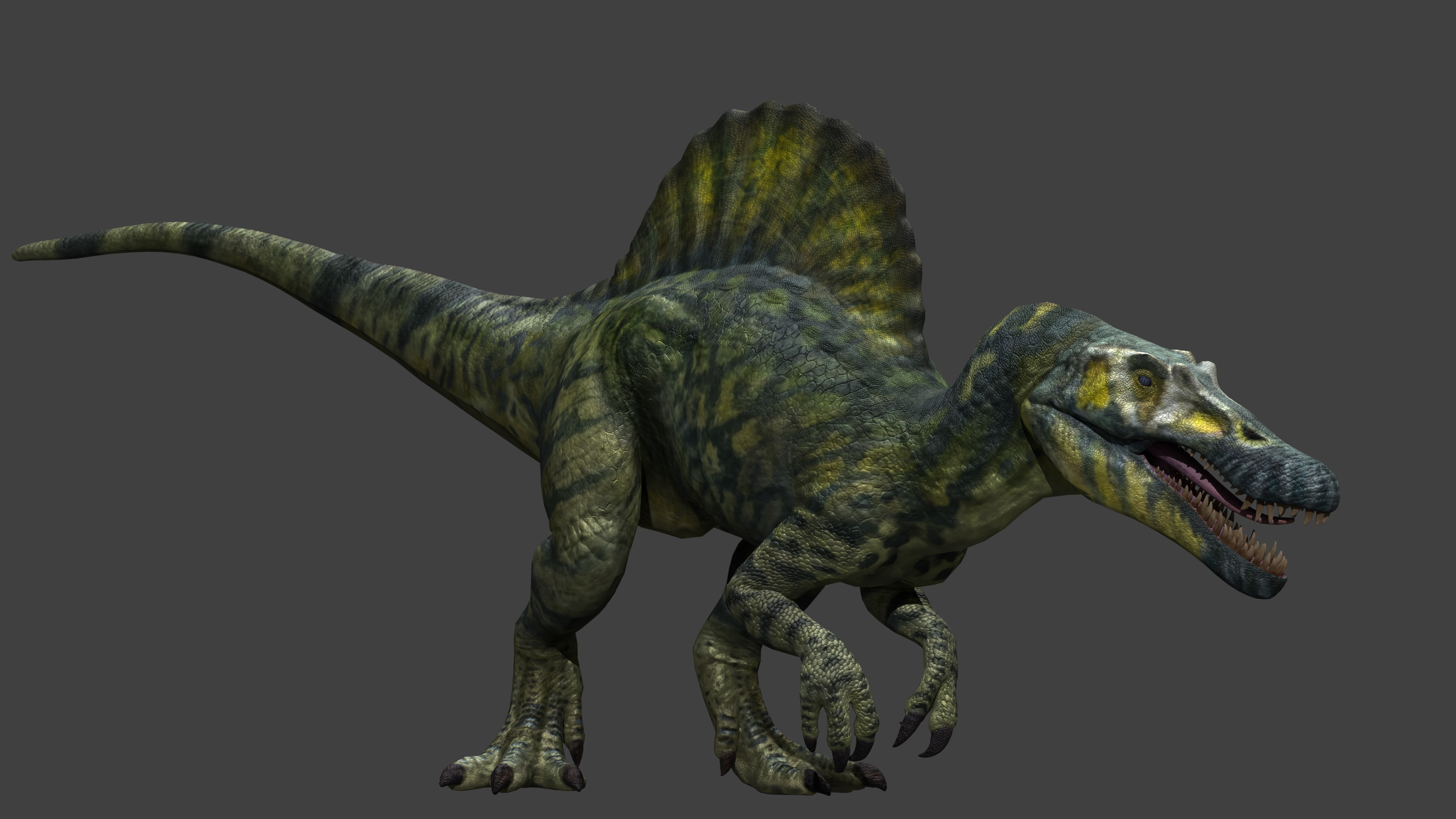 Todd Marshall, Jurassic World Evolution, Nexus Mods, Spinosaurus, 3840x2160 4K Desktop