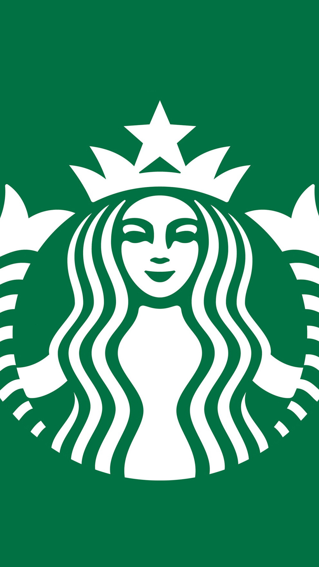 Starbucks: A multi-national corporation that sells coffee drinks, coffee beans, food, and beverages at its retail stores as well as wholesale to other outlets. 1080x1920 Full HD Background.