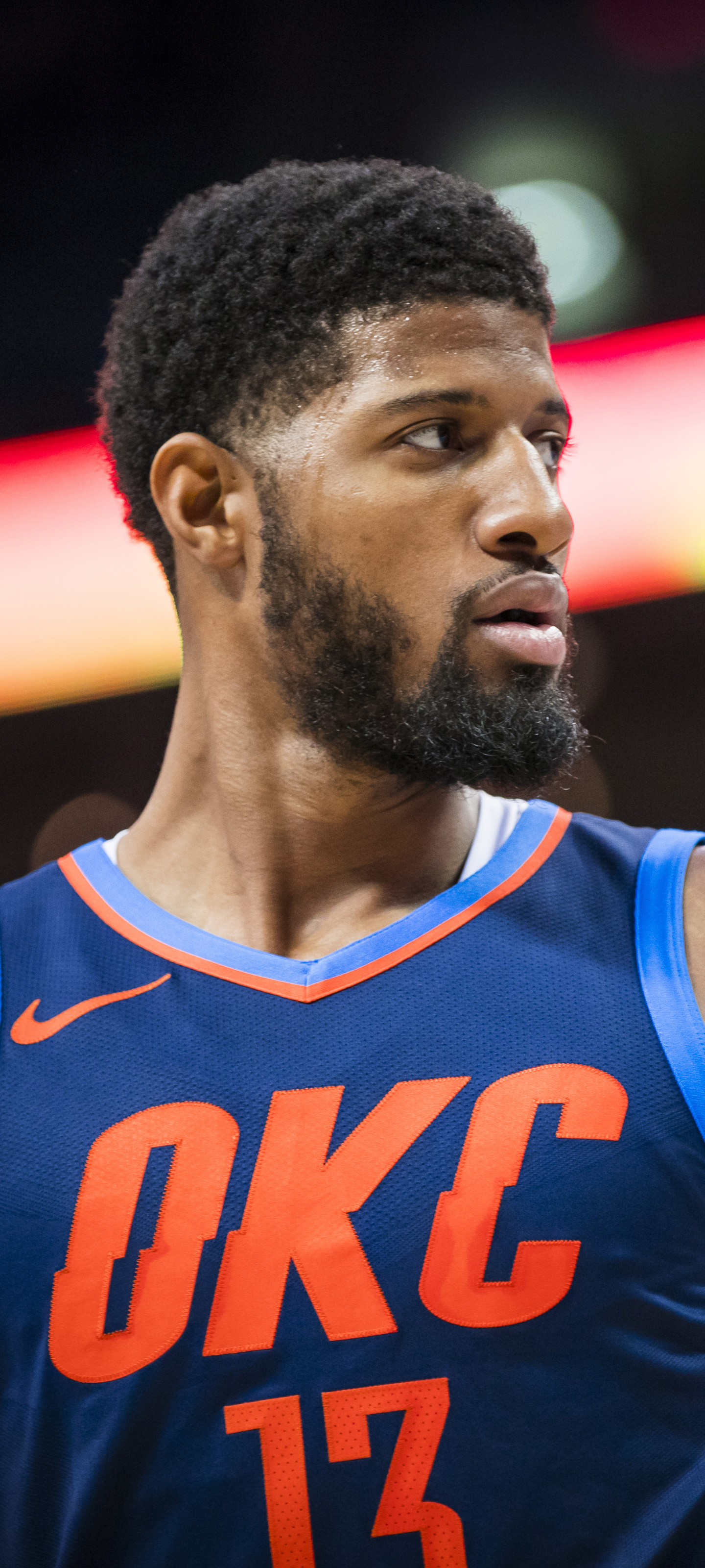 Paul George, Sports fanaticism, Basketball admiration, Athletic talent, 1440x3200 HD Phone