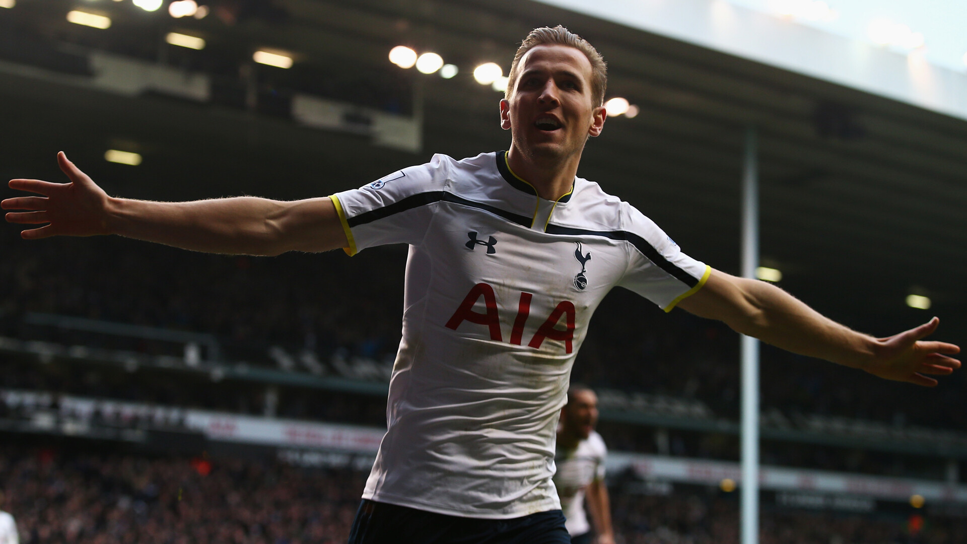 Harry Kane: He was given his first Premier League start for Tottenham on 7 April 2014. 1920x1080 Full HD Wallpaper.