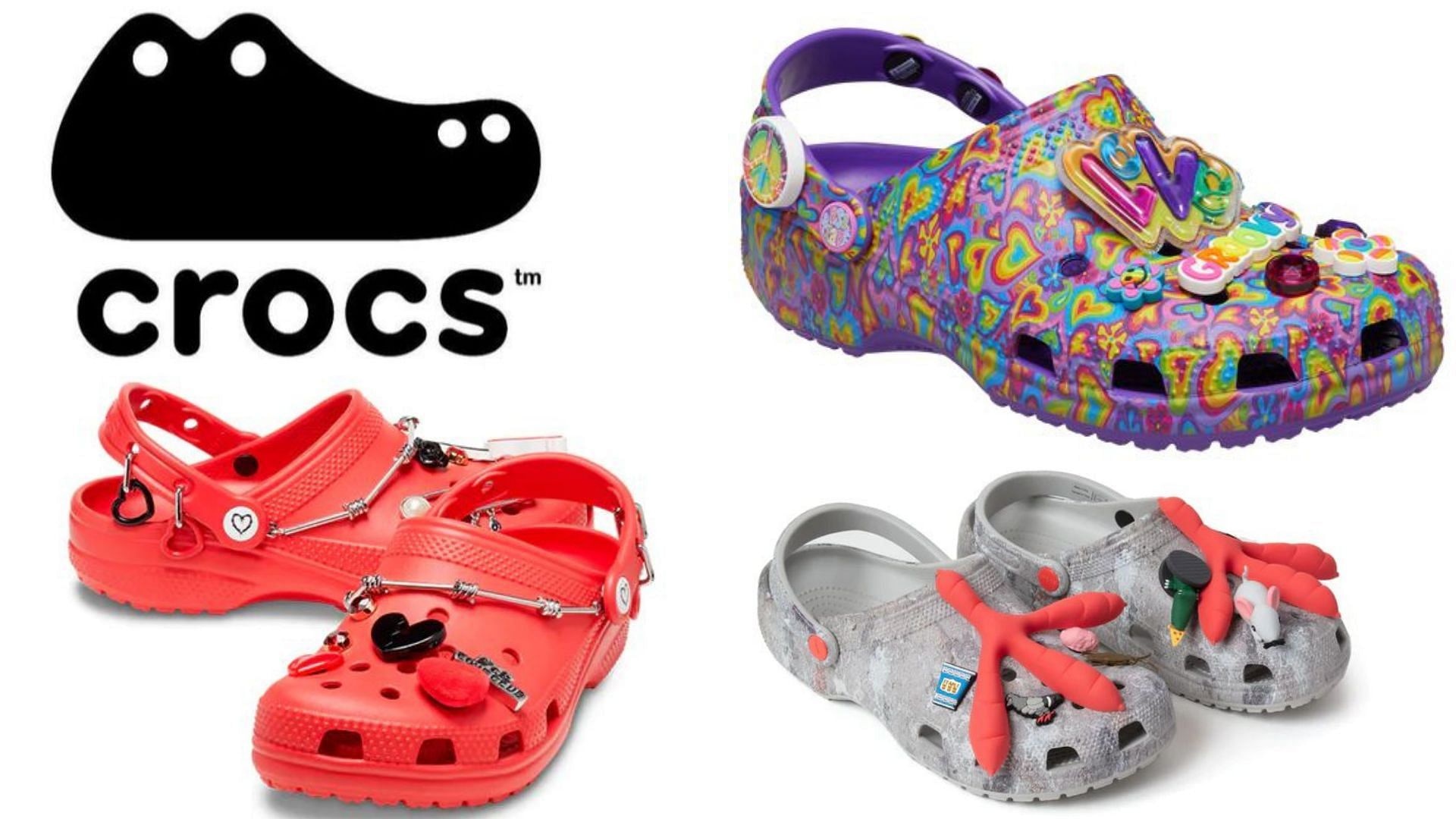 Crocs: Kids’ Lisa Frank clogs, Limited-edition clogs covered in Jibbitz charms. 1920x1080 Full HD Wallpaper.