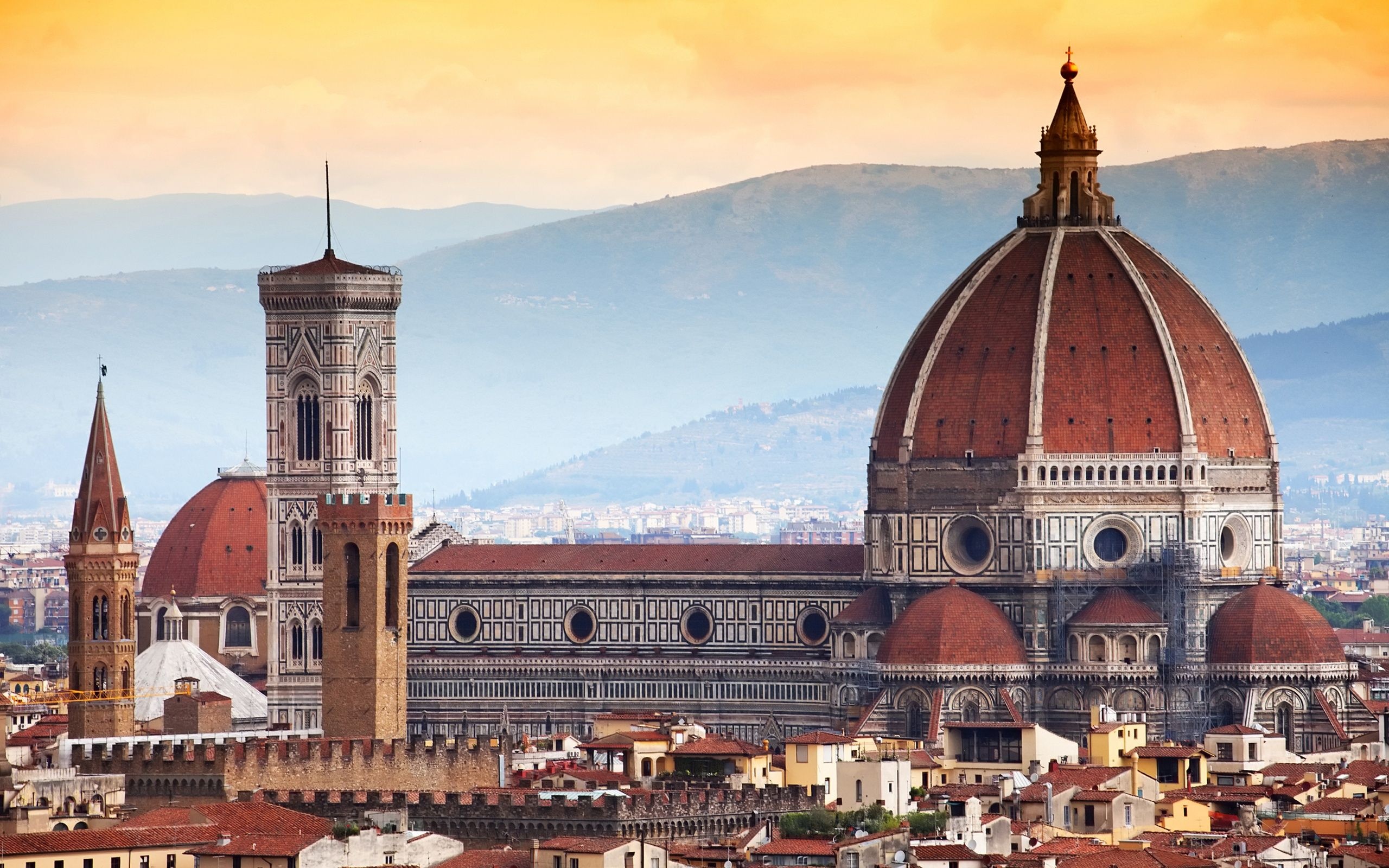 Florence Cathedral, Santa Maria del Fiore, Explore Italy, Florentine charm, 2560x1600 HD Desktop