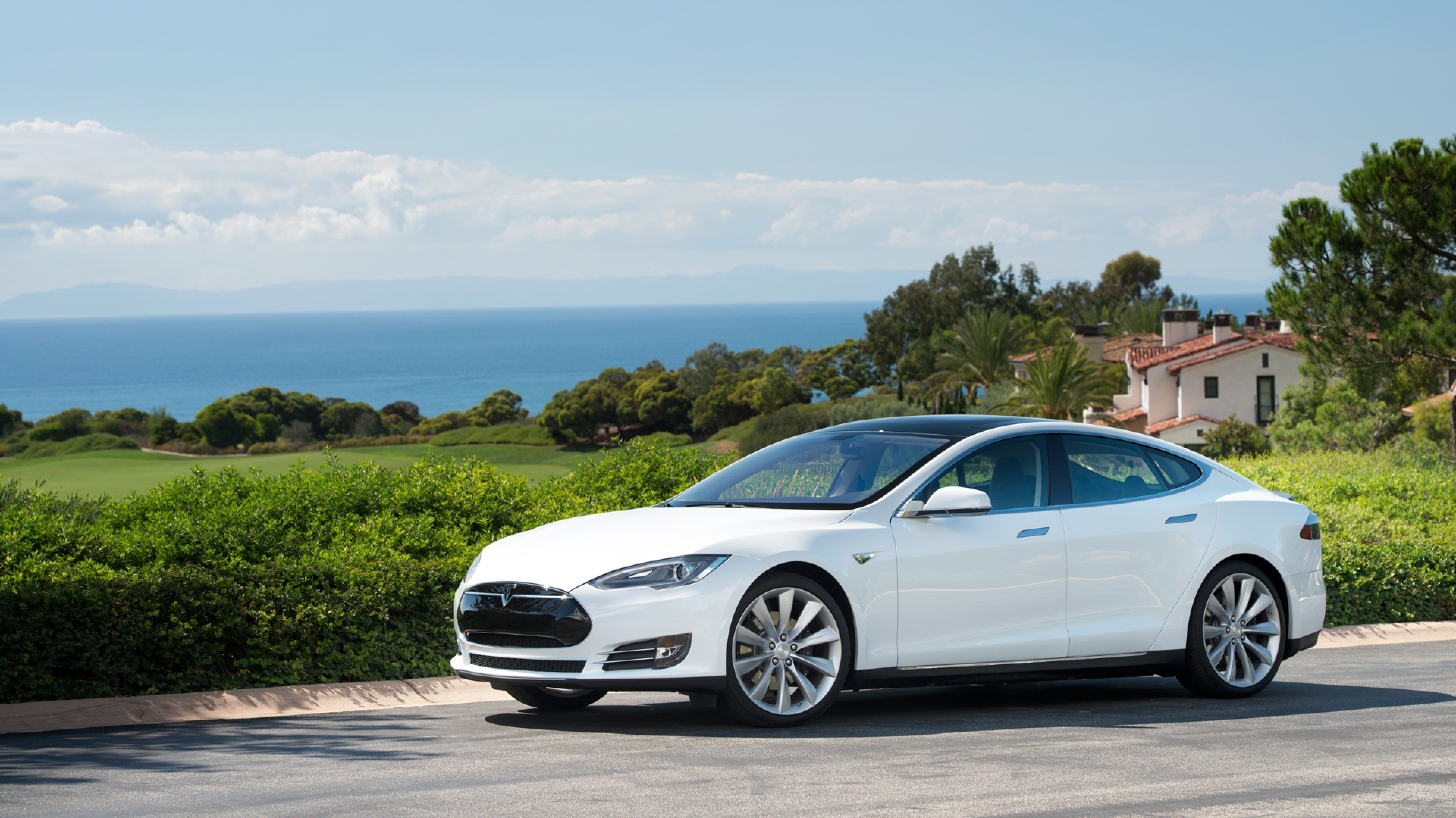 Tesla Model 3, High-resolution wallpapers, Electric performance, Futuristic design, 3840x2160 4K Desktop