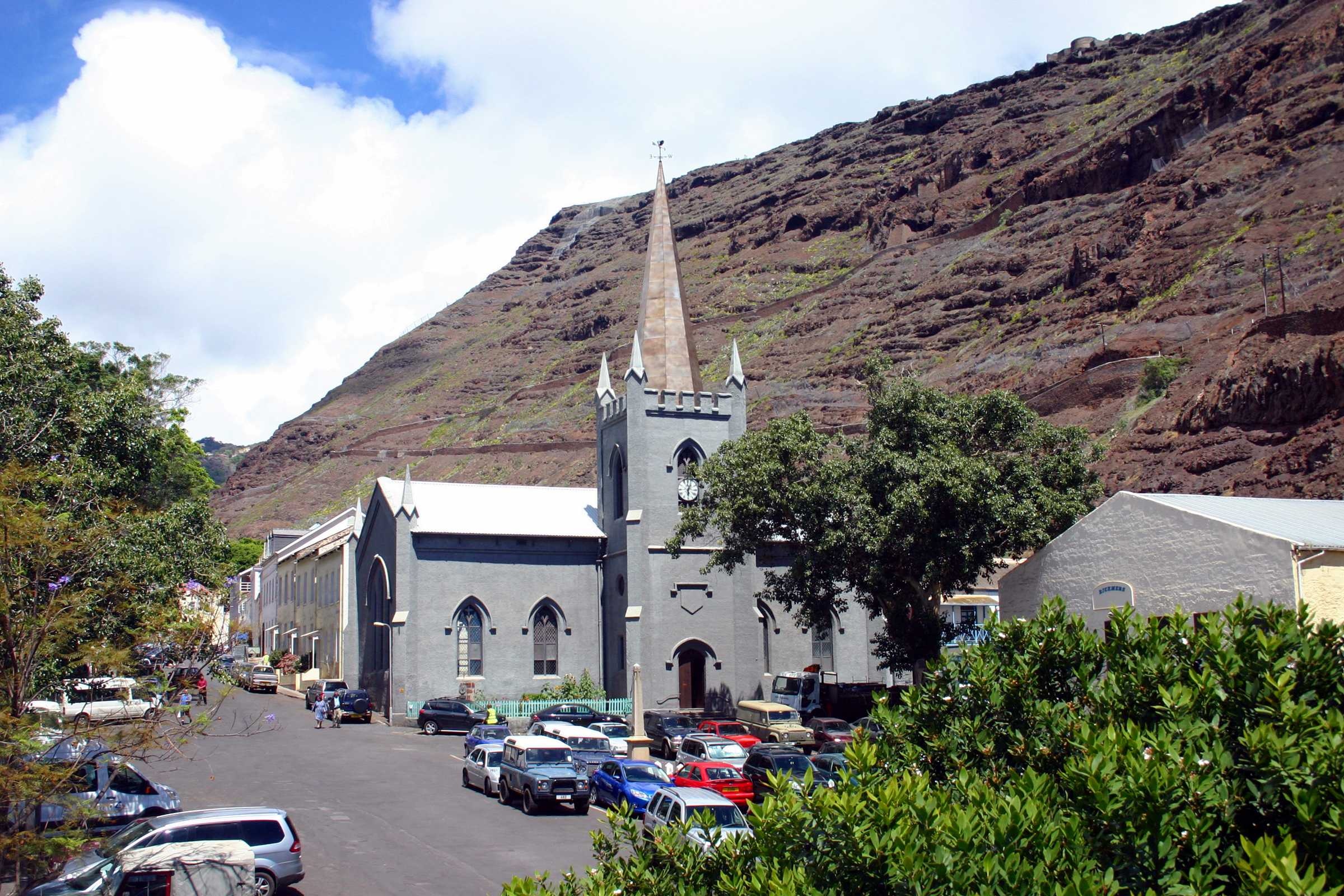 Jamestown Saint Helena, St James church, Saint Helena island, South Atlantic Ocean, 2400x1600 HD Desktop