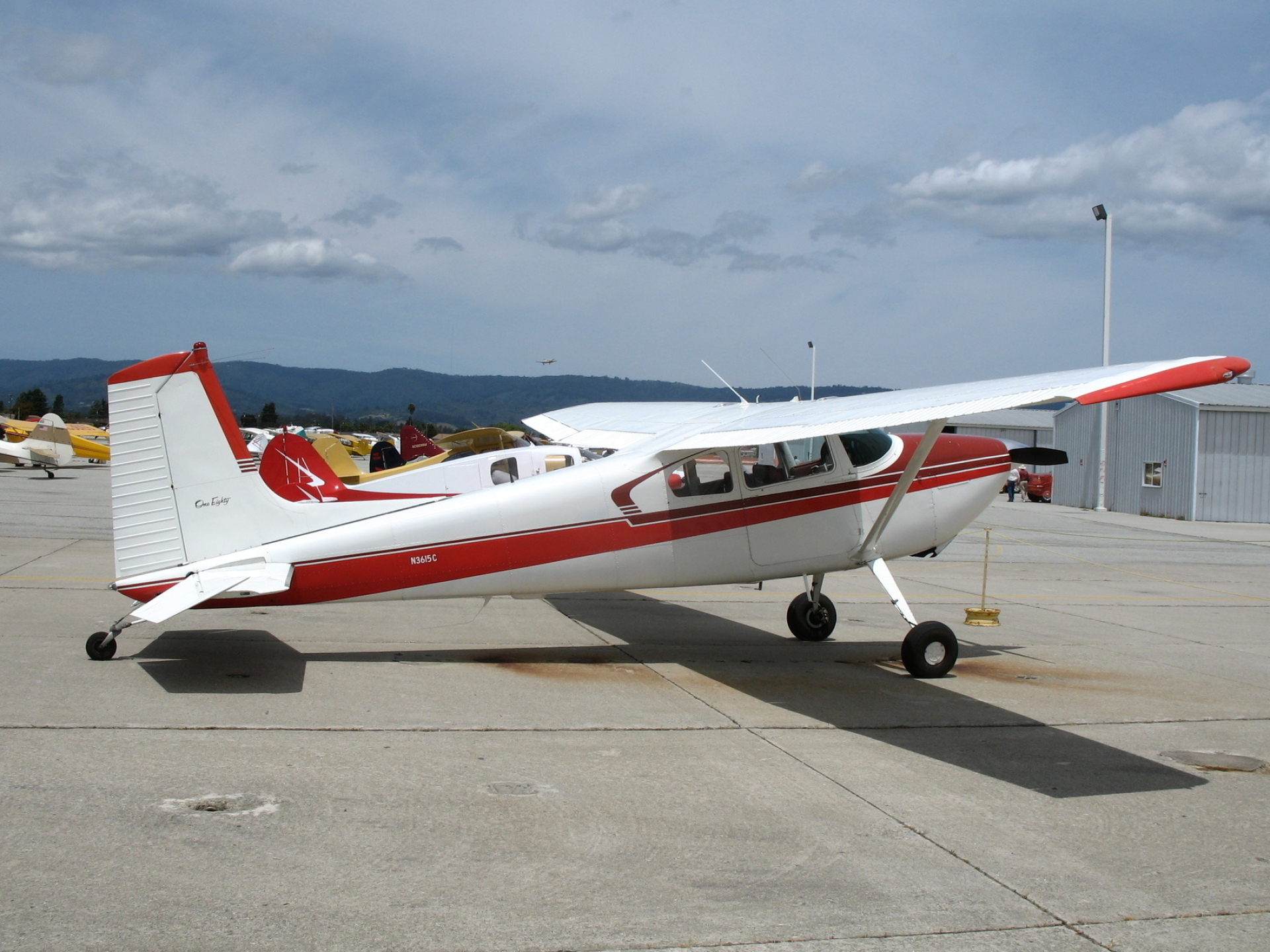 Cessna 180, N3615c, Cessna 180, Flying, 1920x1440 HD Desktop