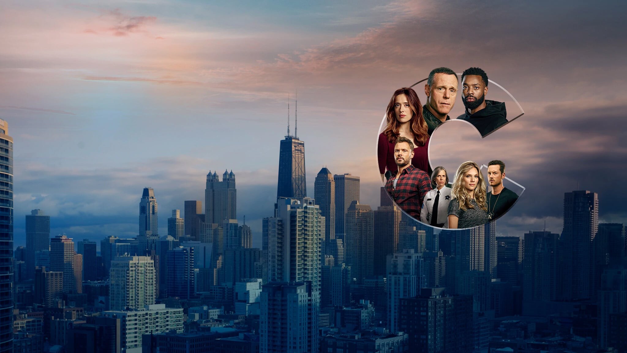 Chicago P.D. (TV Series): The Fictional 21st District, Patrol Officers And The Department's Elite Intelligence Unit. 2050x1160 HD Background.