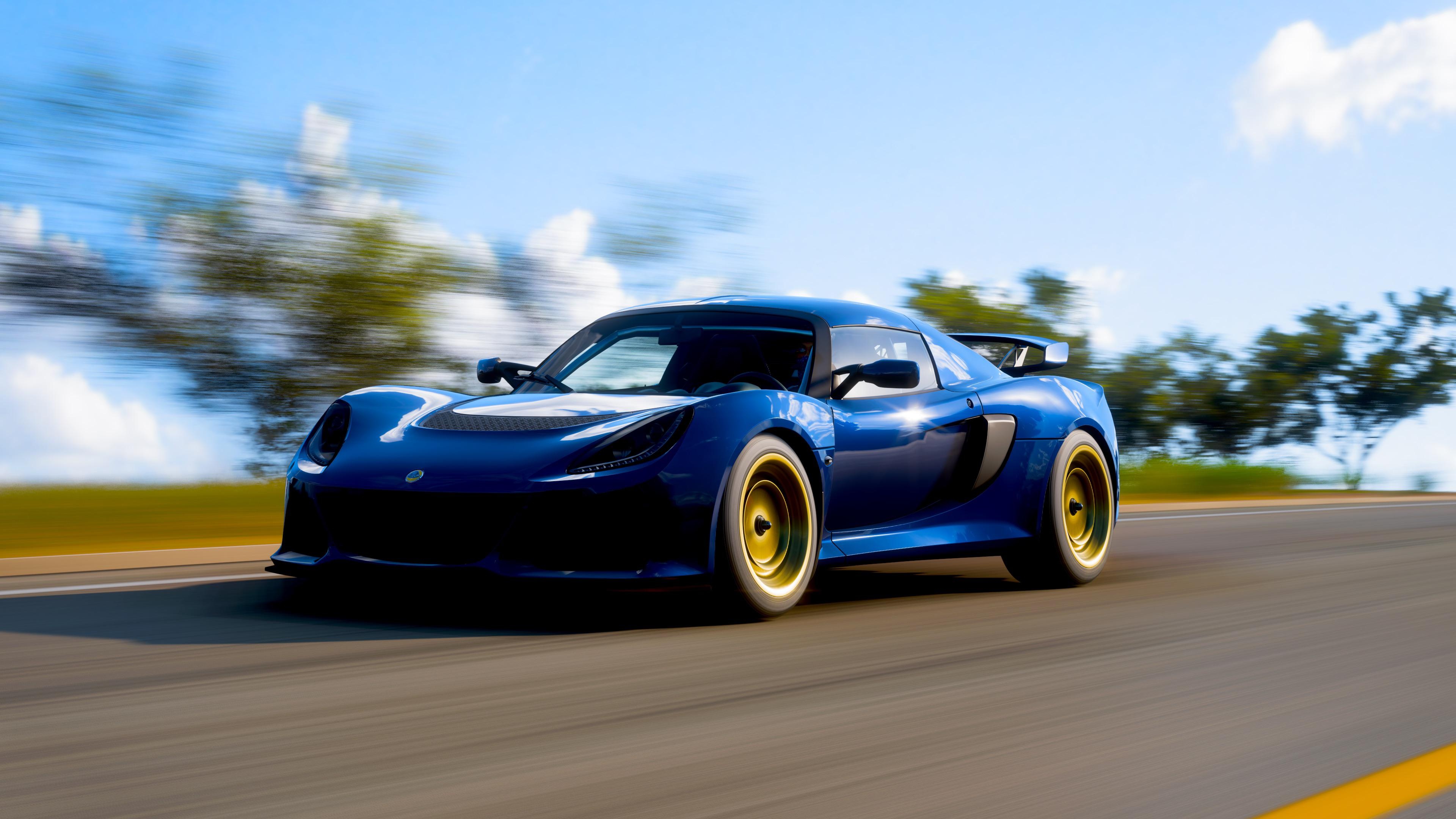 Lotus Exige, Sports car icon, Forza Horizon, Unleash your driving skills, 3840x2160 4K Desktop