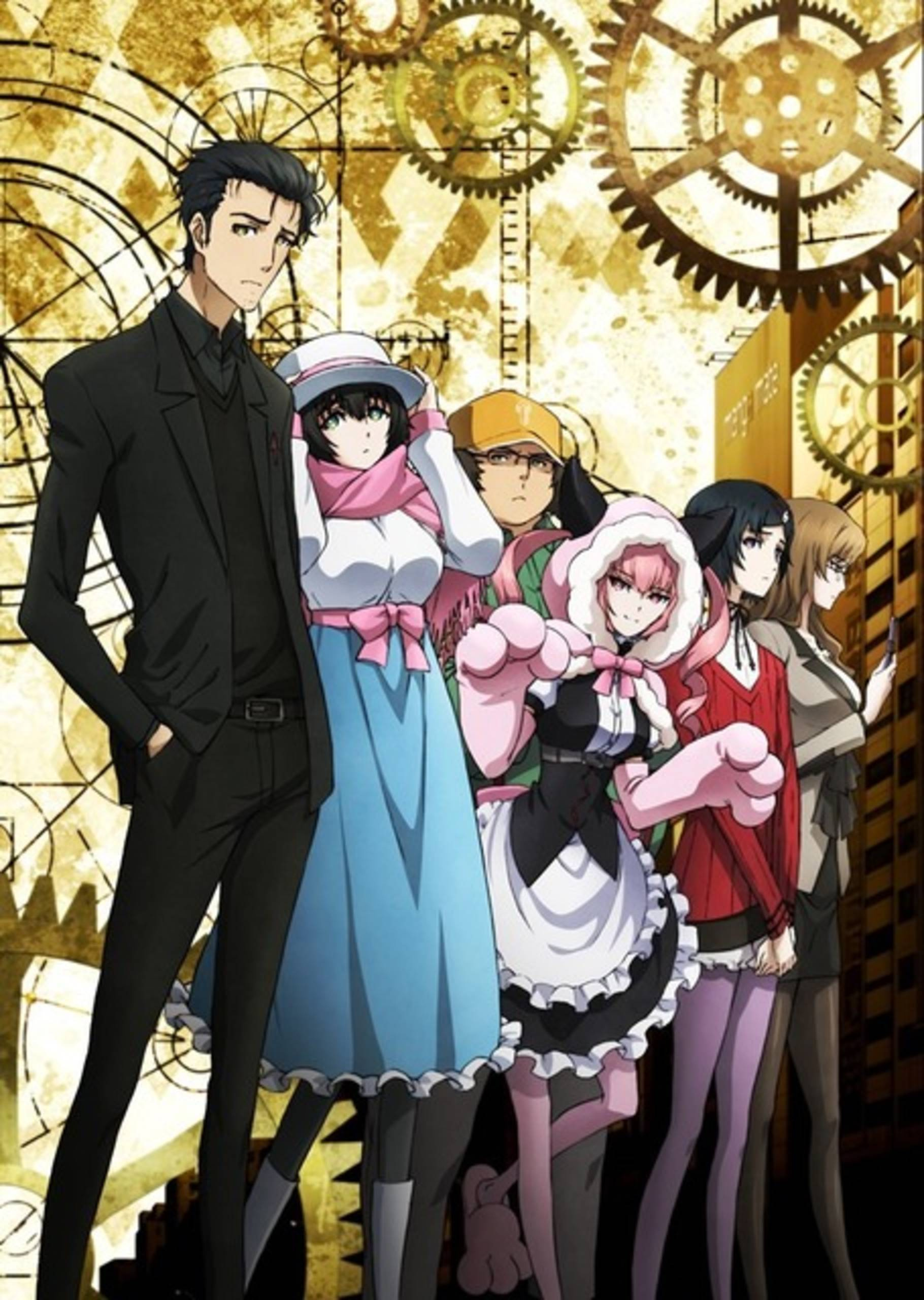 Steins; Gate, Official poster, Anime trending, Your voice in anime, 1820x2560 HD Phone
