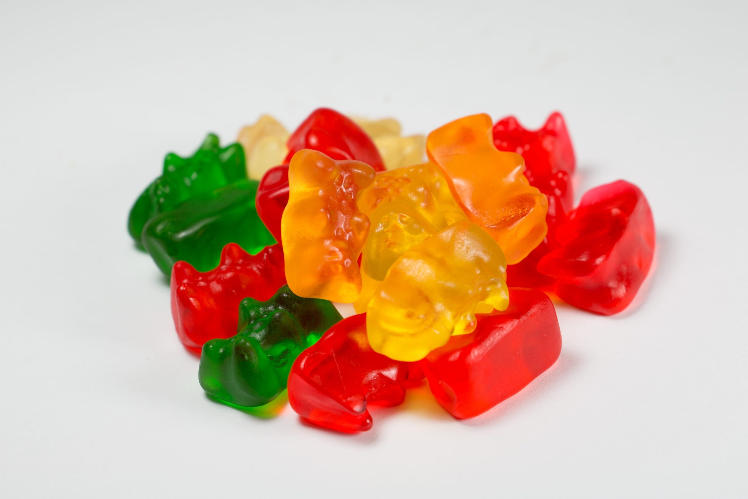 Gummy Bears, Candy bag, Furlongs candies, Sweet snacking, 2560x1710 HD Desktop