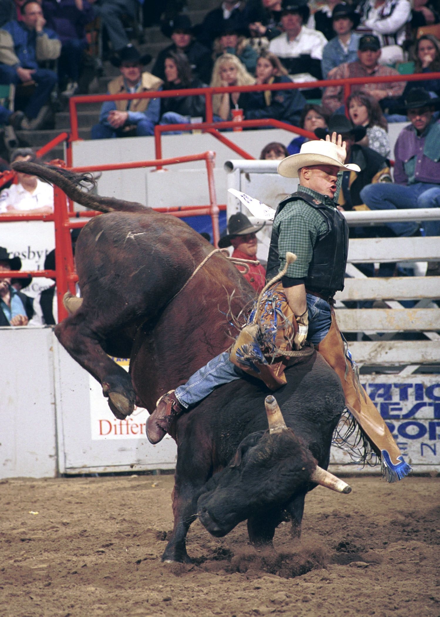 Bullriding: Willie Church, Professional Bull Riders, Bucking bull, A rodeo sport, Bullfighter. 1500x2100 HD Background.