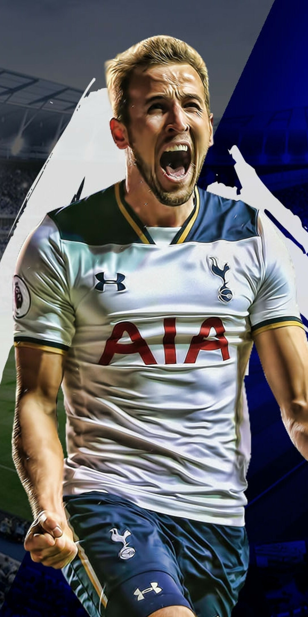 Harry Kane: Football, He ended the 2020–21 season as the top goalscorer and top assist provider in the Premier League. 1080x2160 HD Wallpaper.