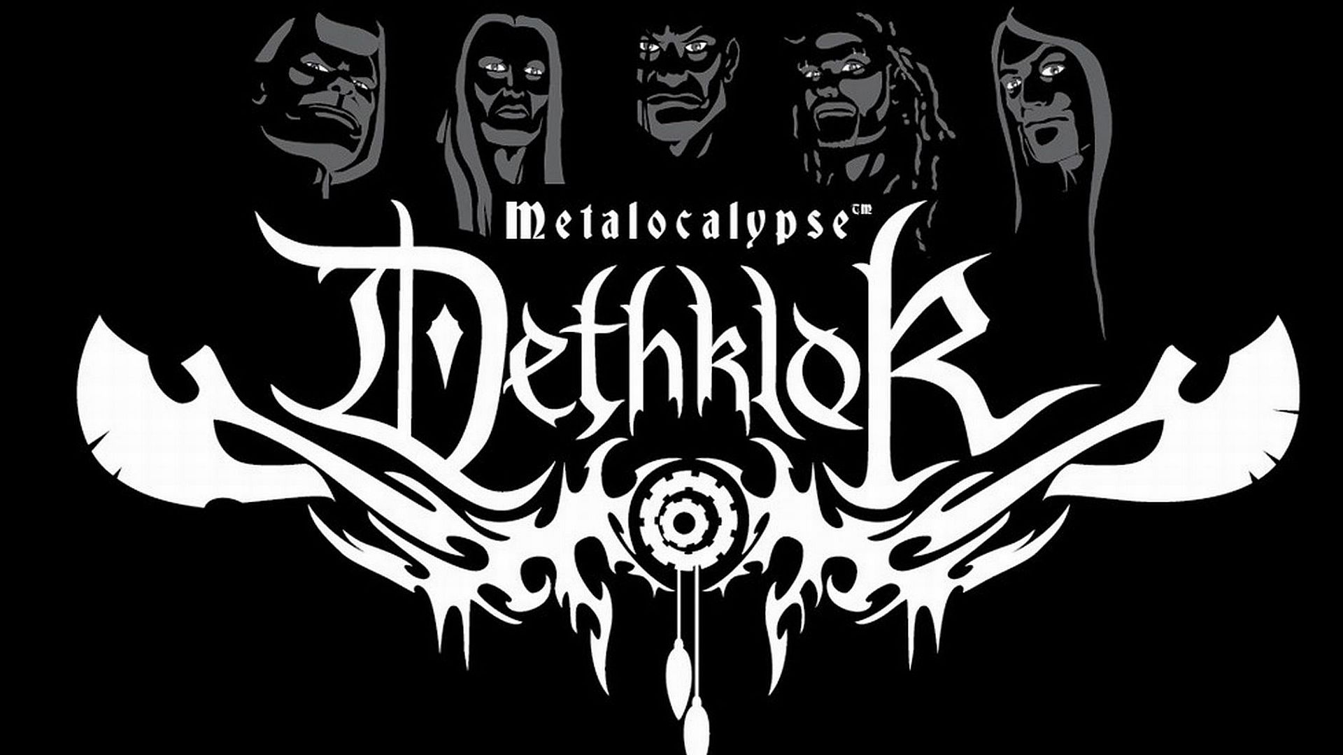 Dethklok cartoon, Heavy metal icons, Metalocalypse tribute, Music band art, 1920x1080 Full HD Desktop