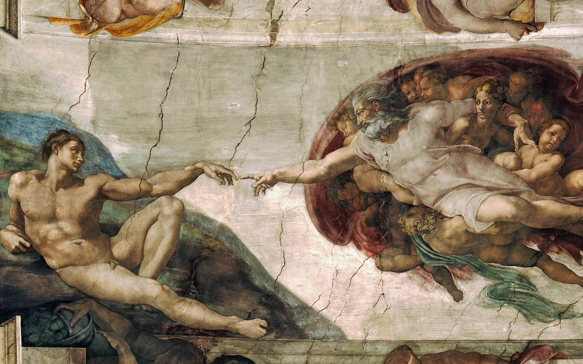 Michelangelo, Wallpapers, Backgrounds, Art, 1920x1200 HD Desktop