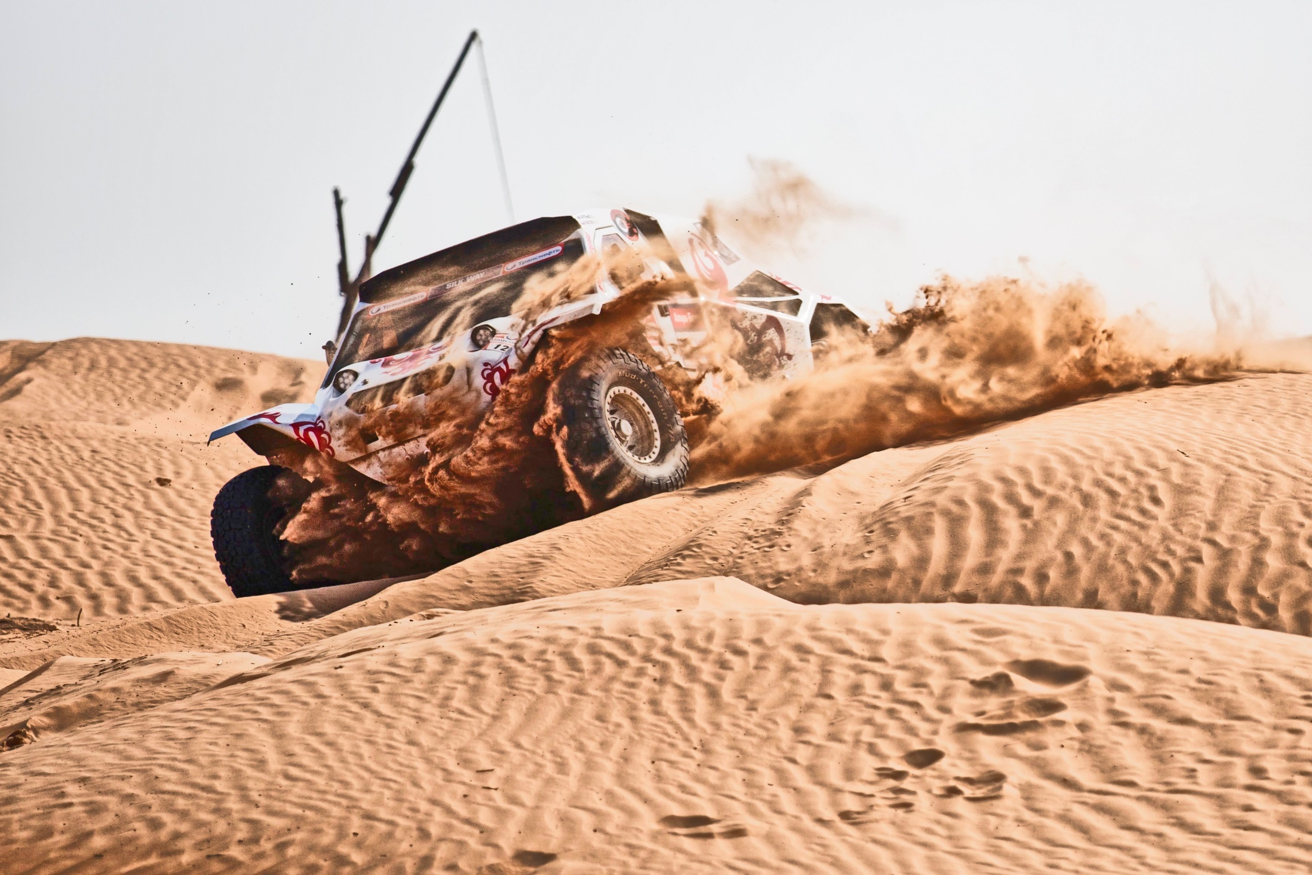 Race cars, Desert sand, Racing, Aniac, 2560x1710 HD Desktop