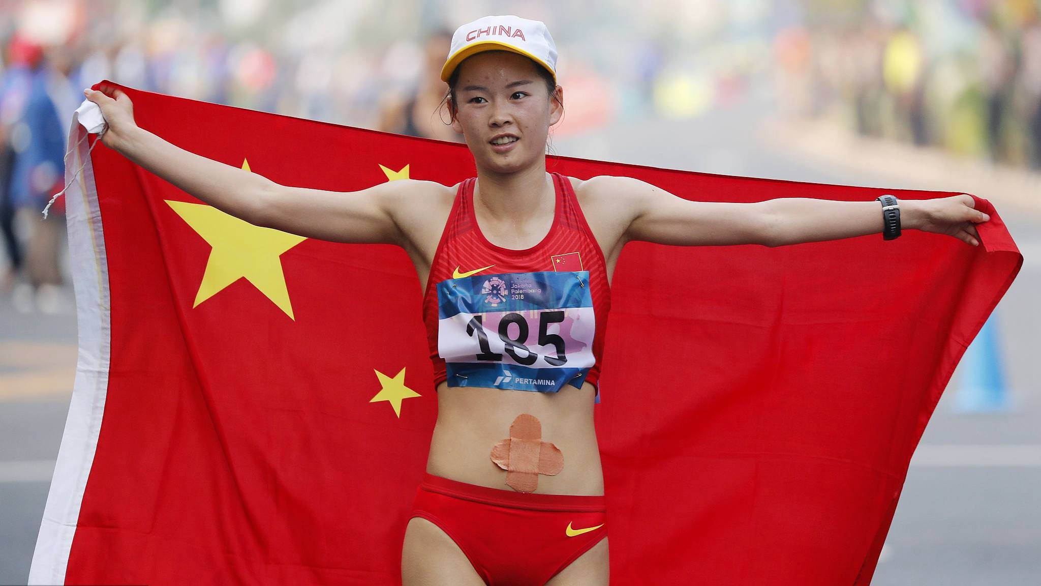 Yang Jiayu, Chinese Gold Medalist, Highlights, Aug 29, 2050x1160 HD Desktop