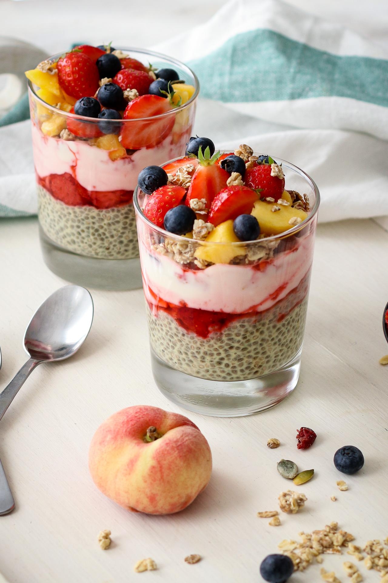 Vanilla berry chia pudding, Pick Up Limes recipe, Healthy breakfast idea, Nutritious delights, 1280x1920 HD Phone