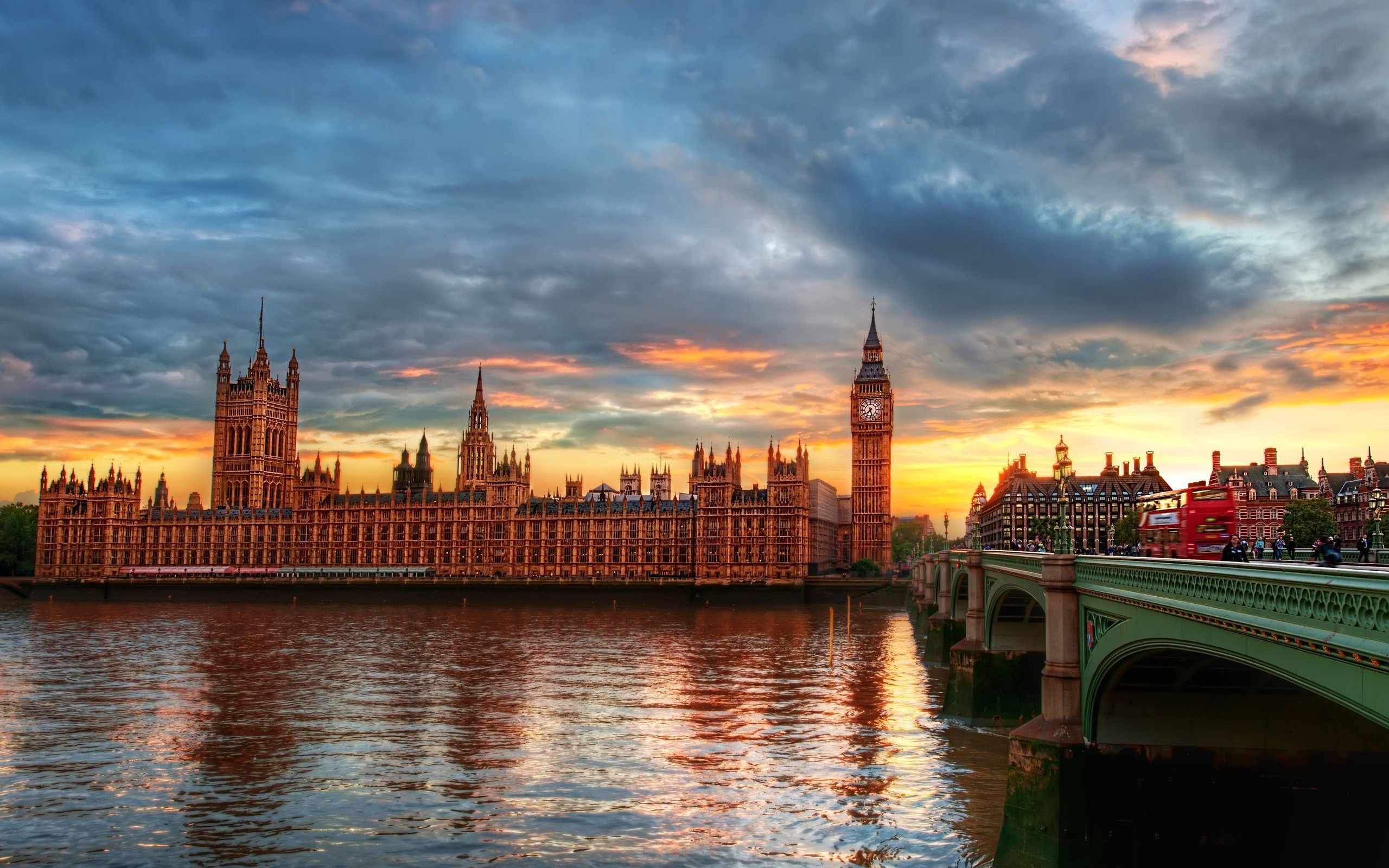 The River Thames, Travel world, Widescreen, Desktop backgrounds, 2560x1600 HD Desktop