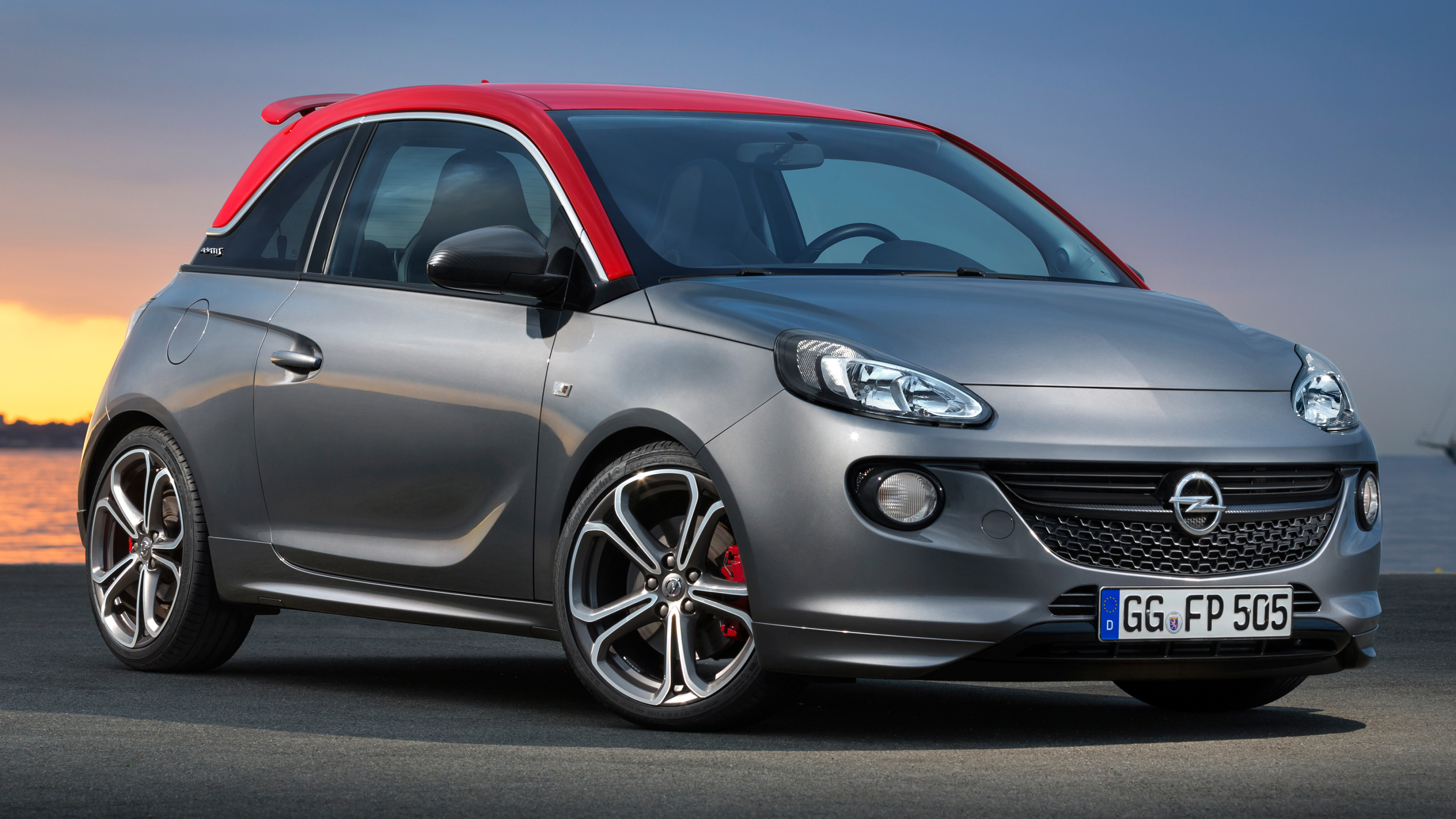 Opel Adam S, Sporty elegance, Dynamic drive, Statement on wheels, 3840x2160 4K Desktop