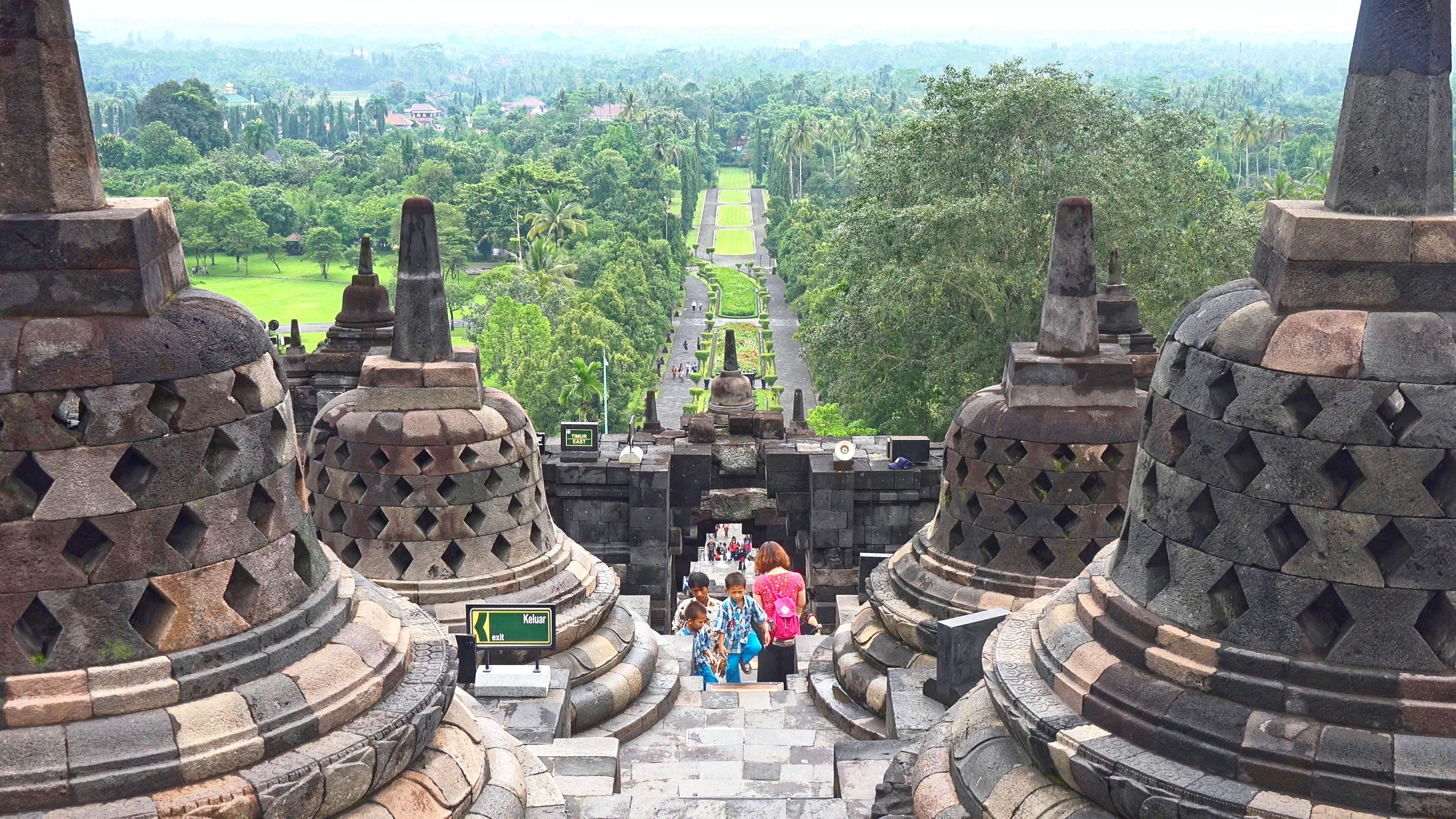 4K ultra HD, Borobudur temple, 3840x2160 4K Desktop