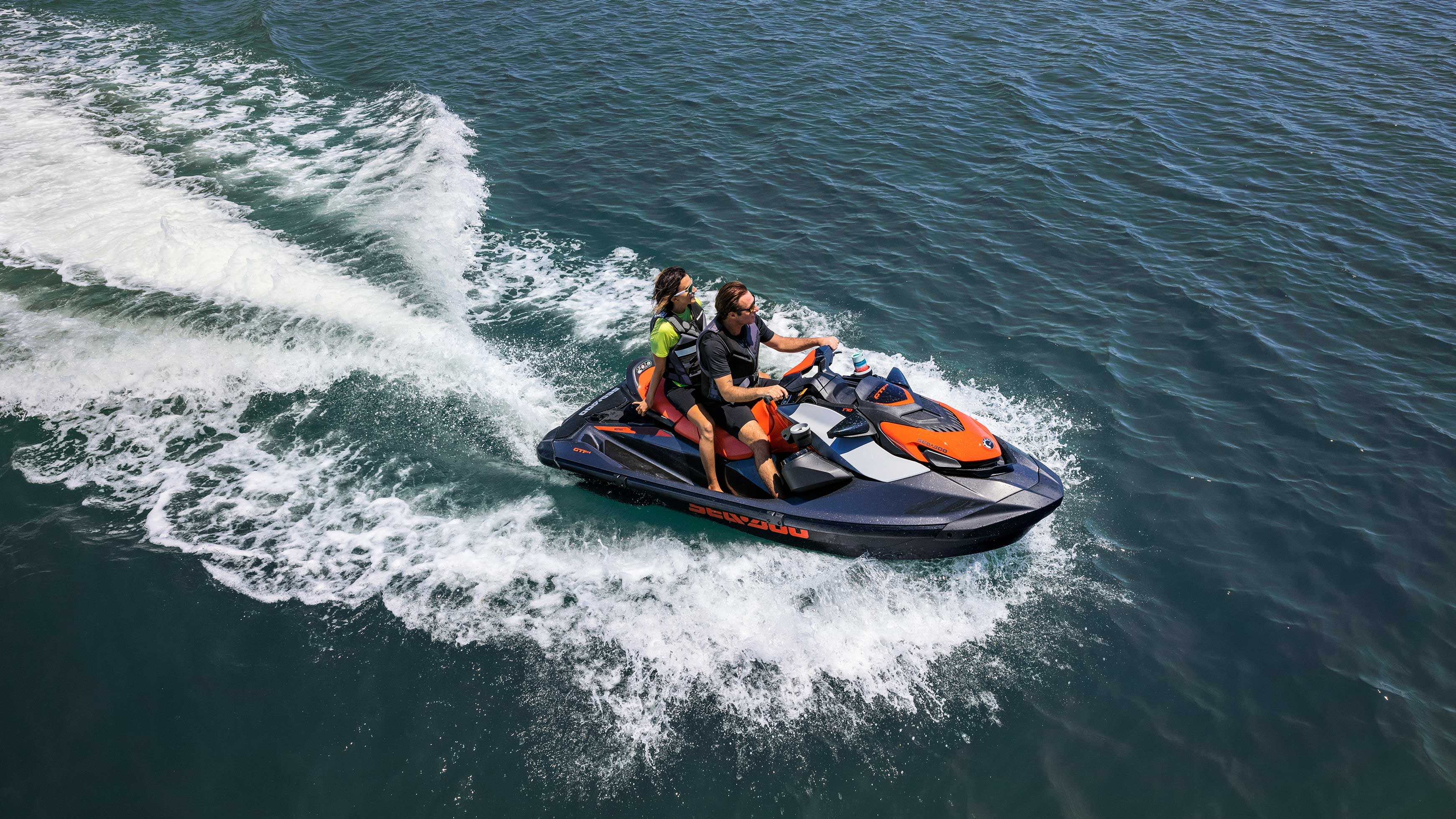 2022 Sea-Doo GTI SE, Recreation watercraft, Personal adventure, Fun on the water, 3490x1960 HD Desktop