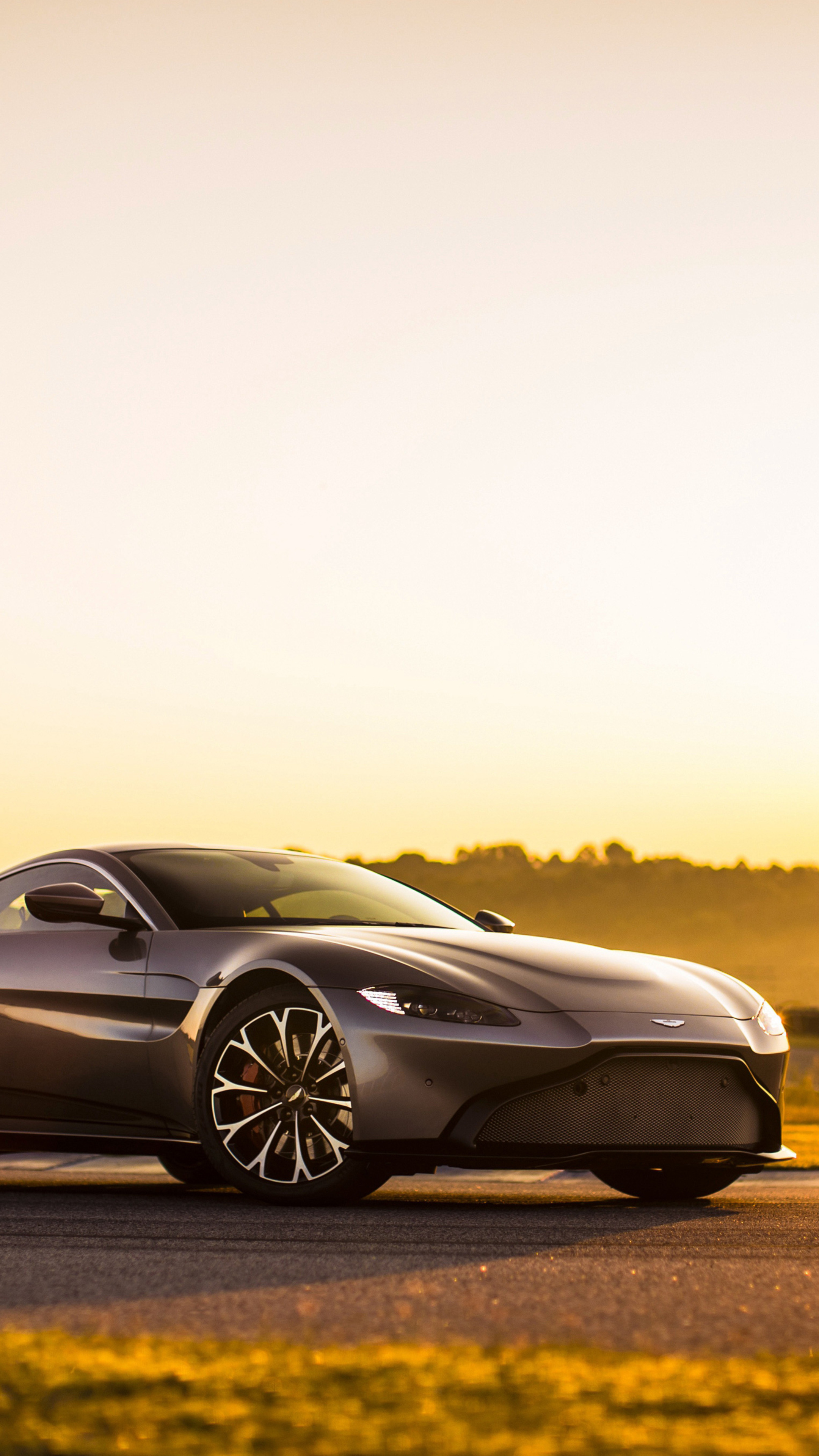 Aston Martin Vantage, Stunning Sony Xperia wallpapers, Premium 4K images, Sports car luxury, 2160x3840 4K Phone