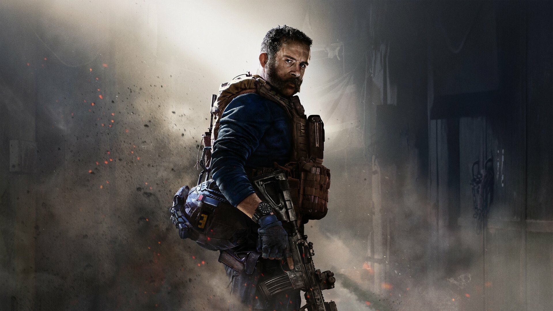 Call of Duty: CoD: Modern Warfare, Captain John Price, Callsign Bravo Six. 1920x1080 Full HD Background.