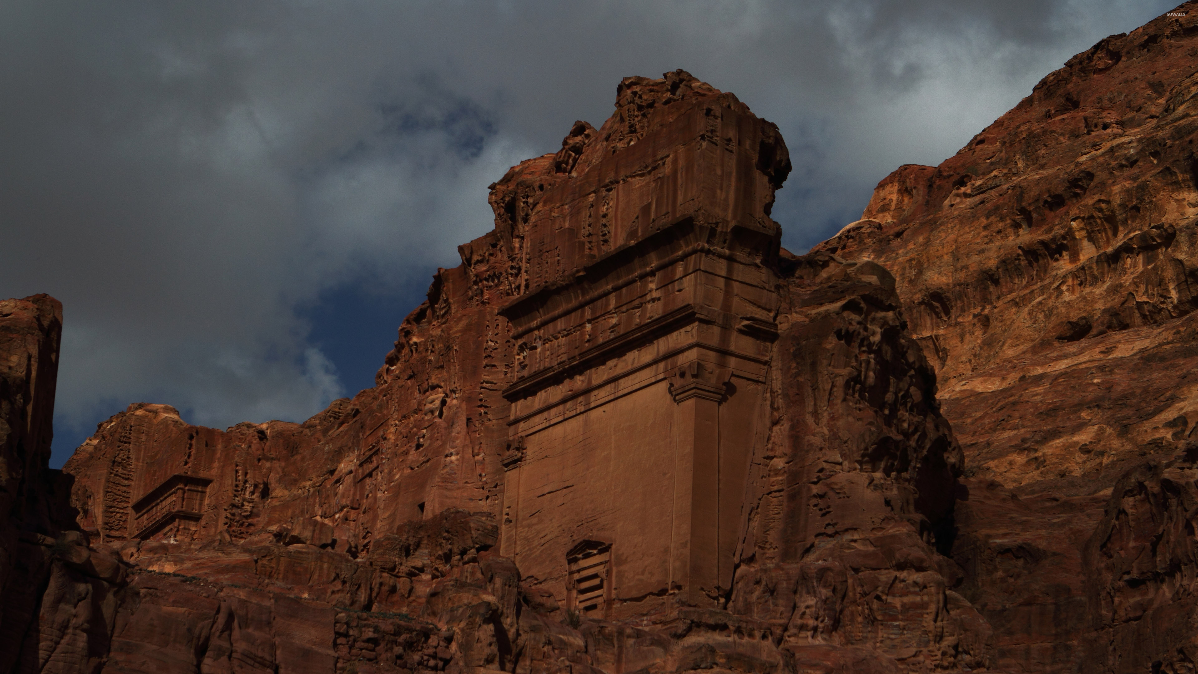 Petra 2 wallpaper, World landmarks, Cultural heritage, Ancient ruins, 3840x2160 4K Desktop