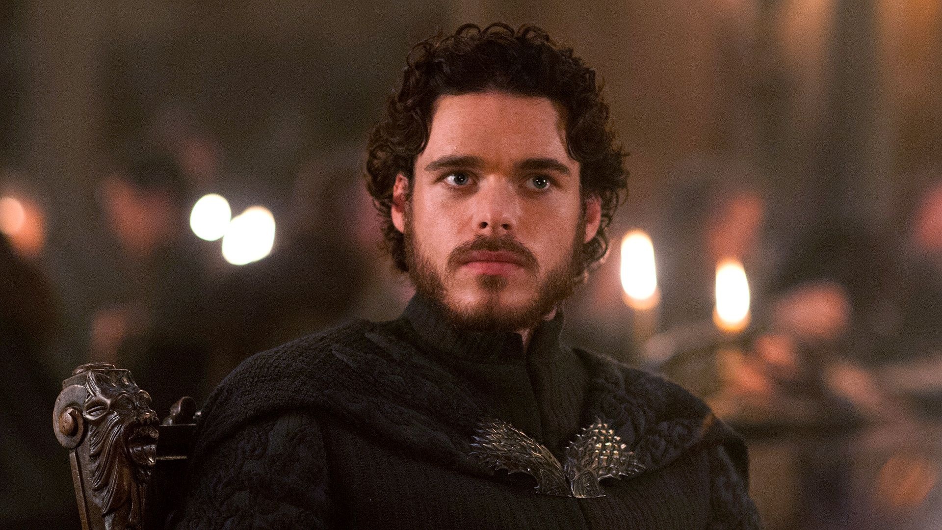 Richard Madden: The closest of companions with his half-brother Jon Snow. 1920x1080 Full HD Background.