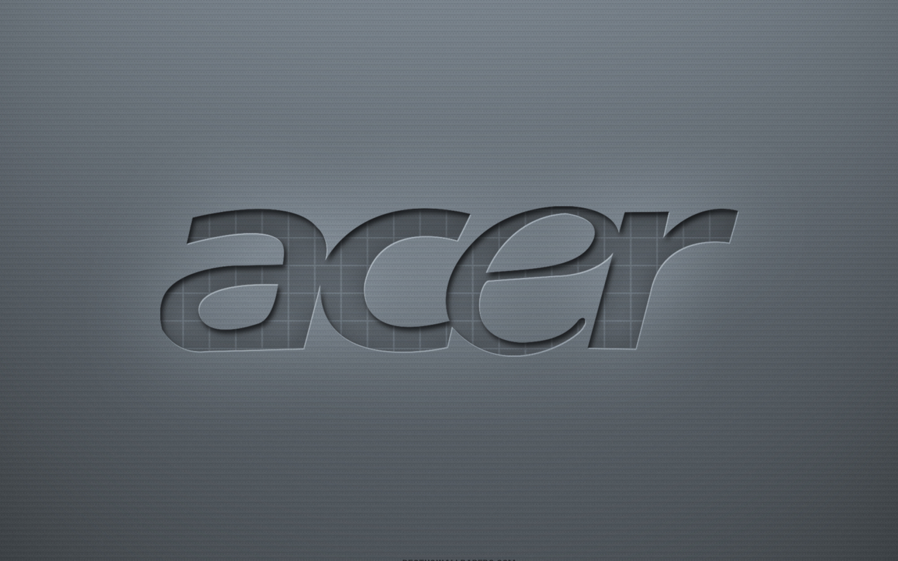 Acer logo, Gray creative background, Gray paper texture, Acer, 2880x1800 HD Desktop