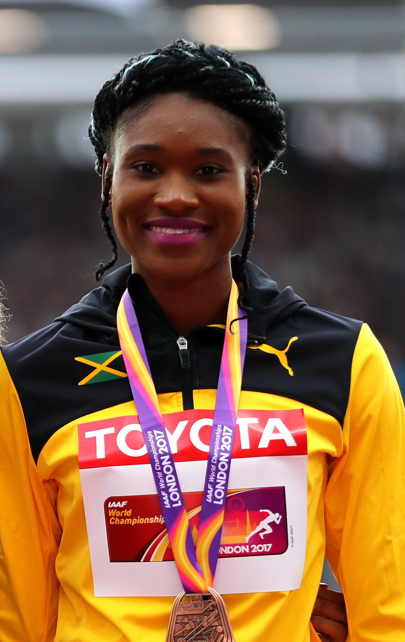 Ristananna Tracey, Track and field prodigy, Fastest hurdler, Olympic hopeful, 1390x2200 HD Phone