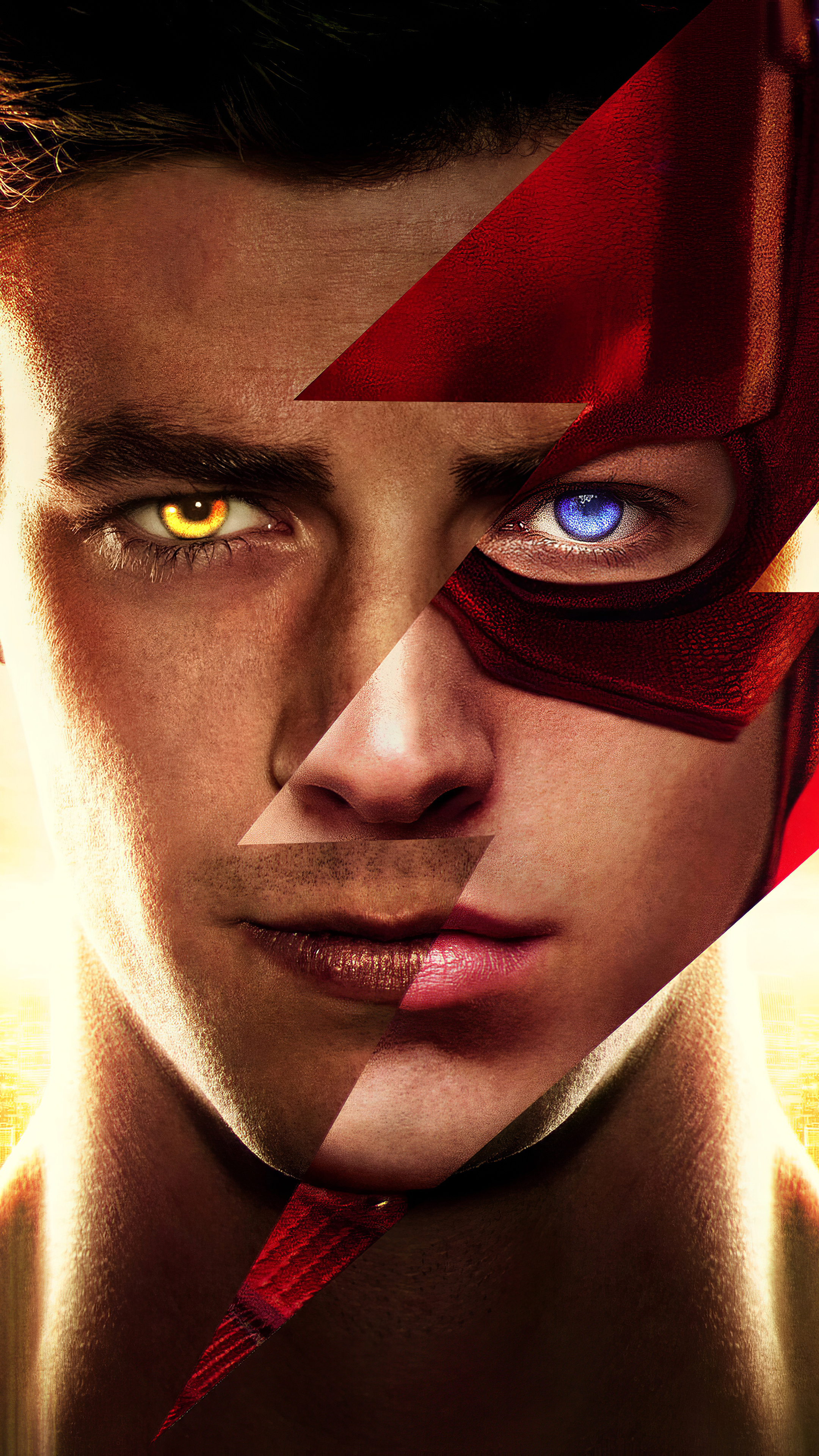 Flash Barry Allen 2020, Sony Xperia wallpapers, HD 4K wallpapers, Small screen superhero, 2160x3840 4K Phone