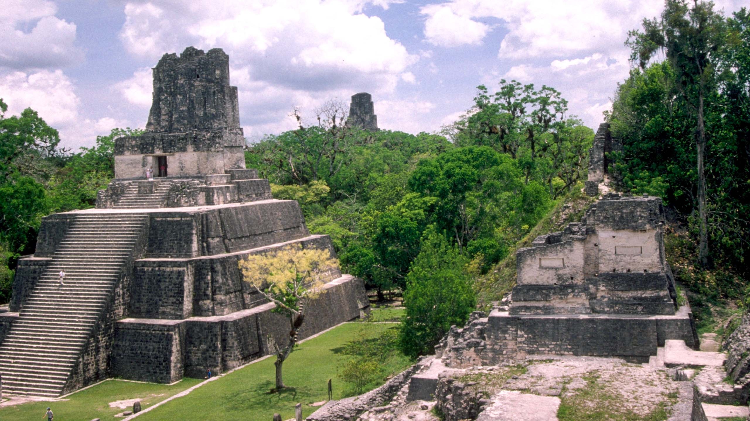 Alte Maya-Ruinen in Belize, 2560x1440 HD Desktop