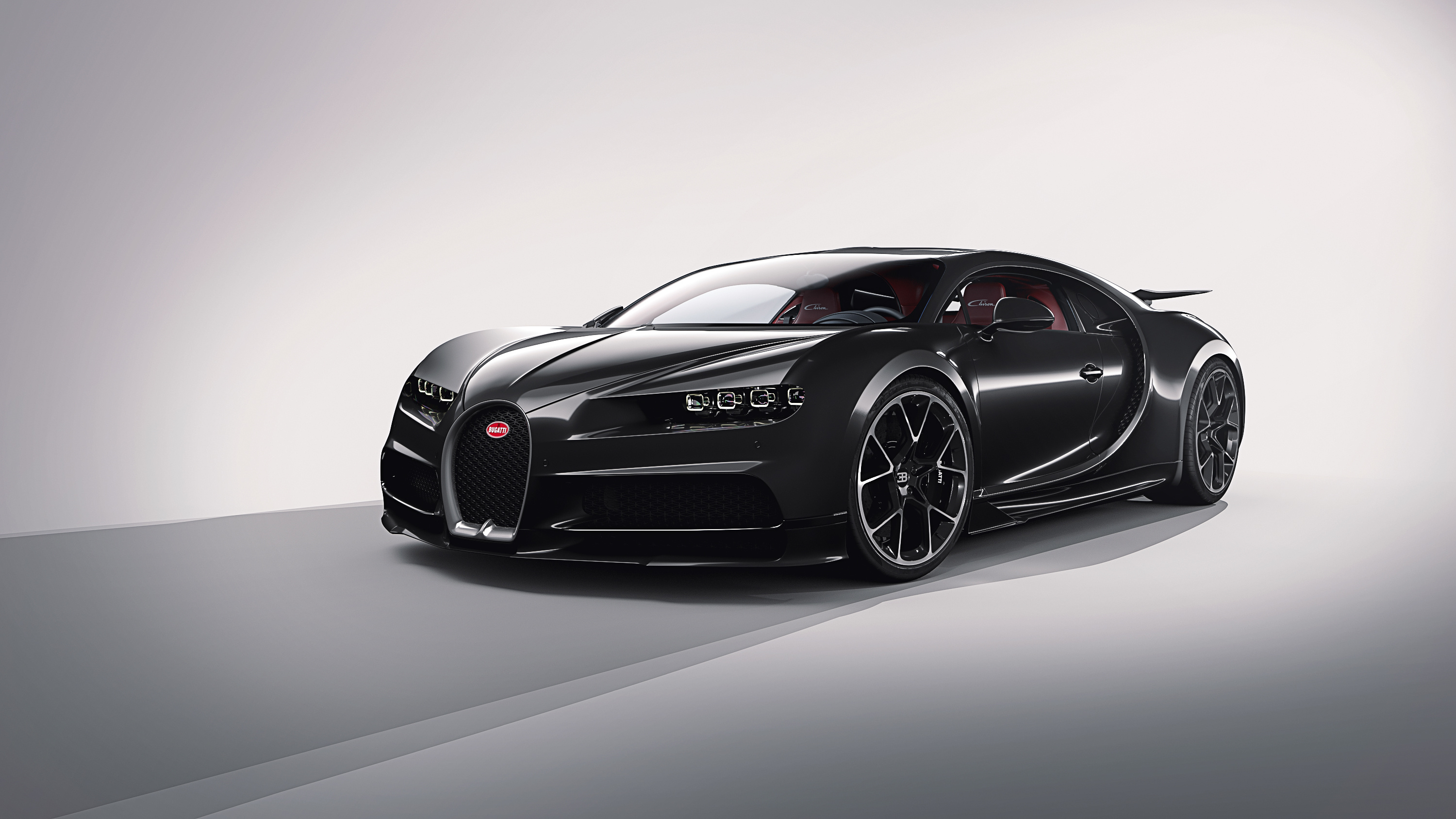 Bugatti Chiron, Black beauty, HD wallpapers, Luxury car, 3000x1690 HD Desktop