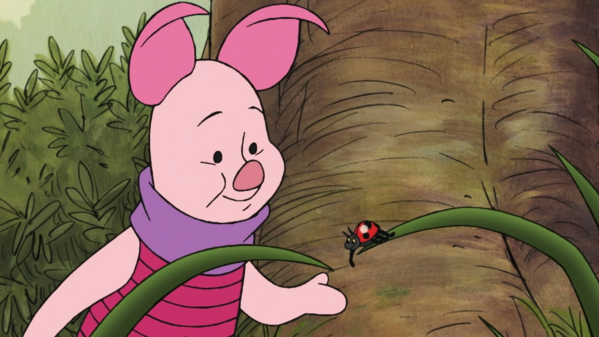 Piglet, Animation, Winnie-the-Pooh, LGBTQ+ representation, 1920x1080 Full HD Desktop