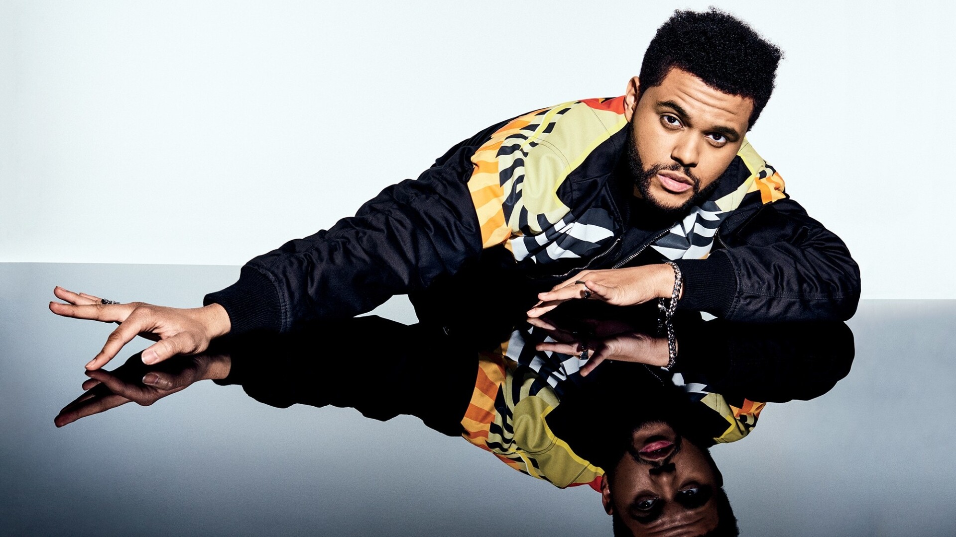 The Weeknd: A pop and R'n'B musician from Toronto, Canada. 1920x1080 Full HD Background.
