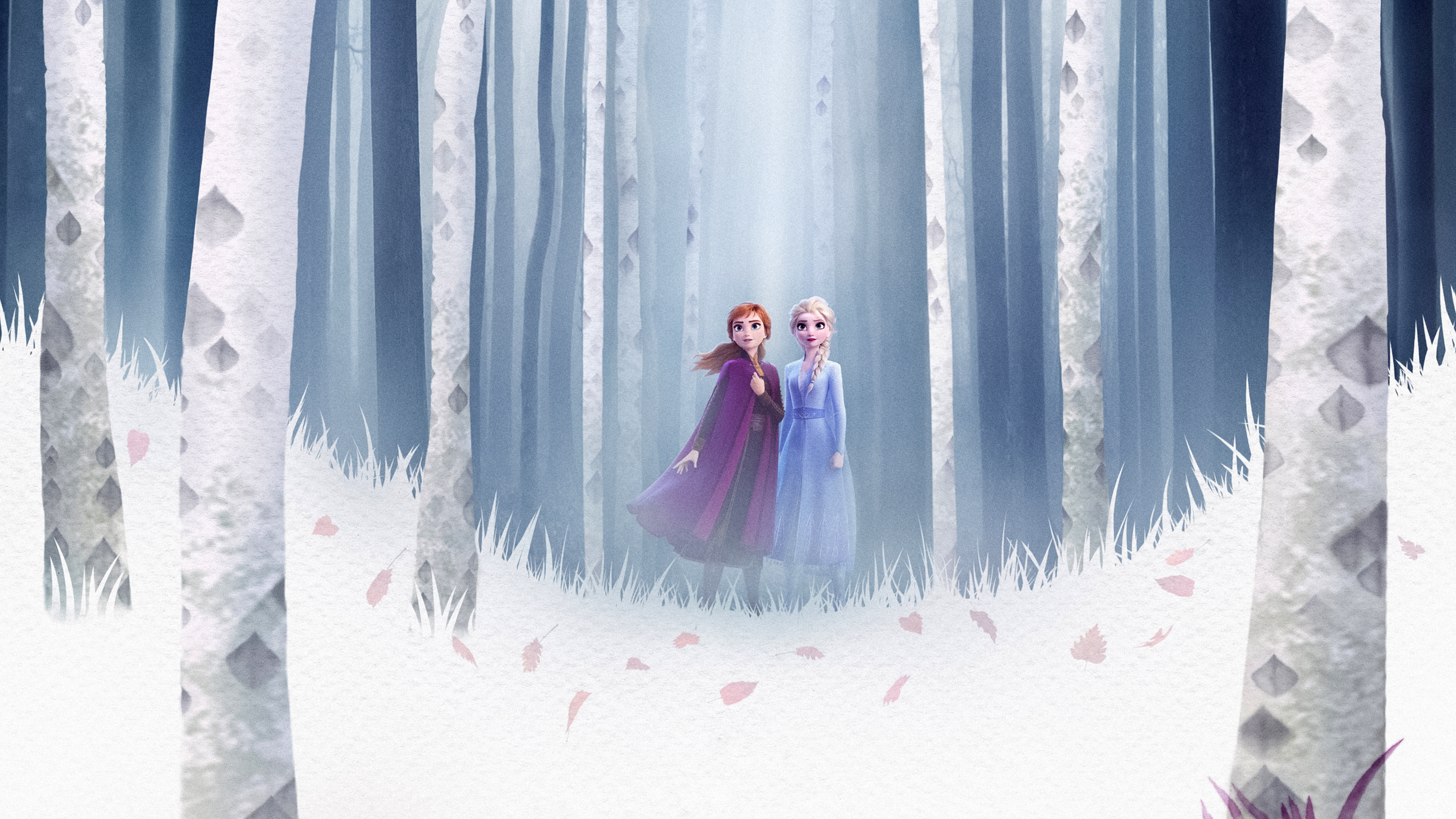 Anna Frozen, Elsa Frozen, Movie wallpaper, 3840x2160 4K Desktop