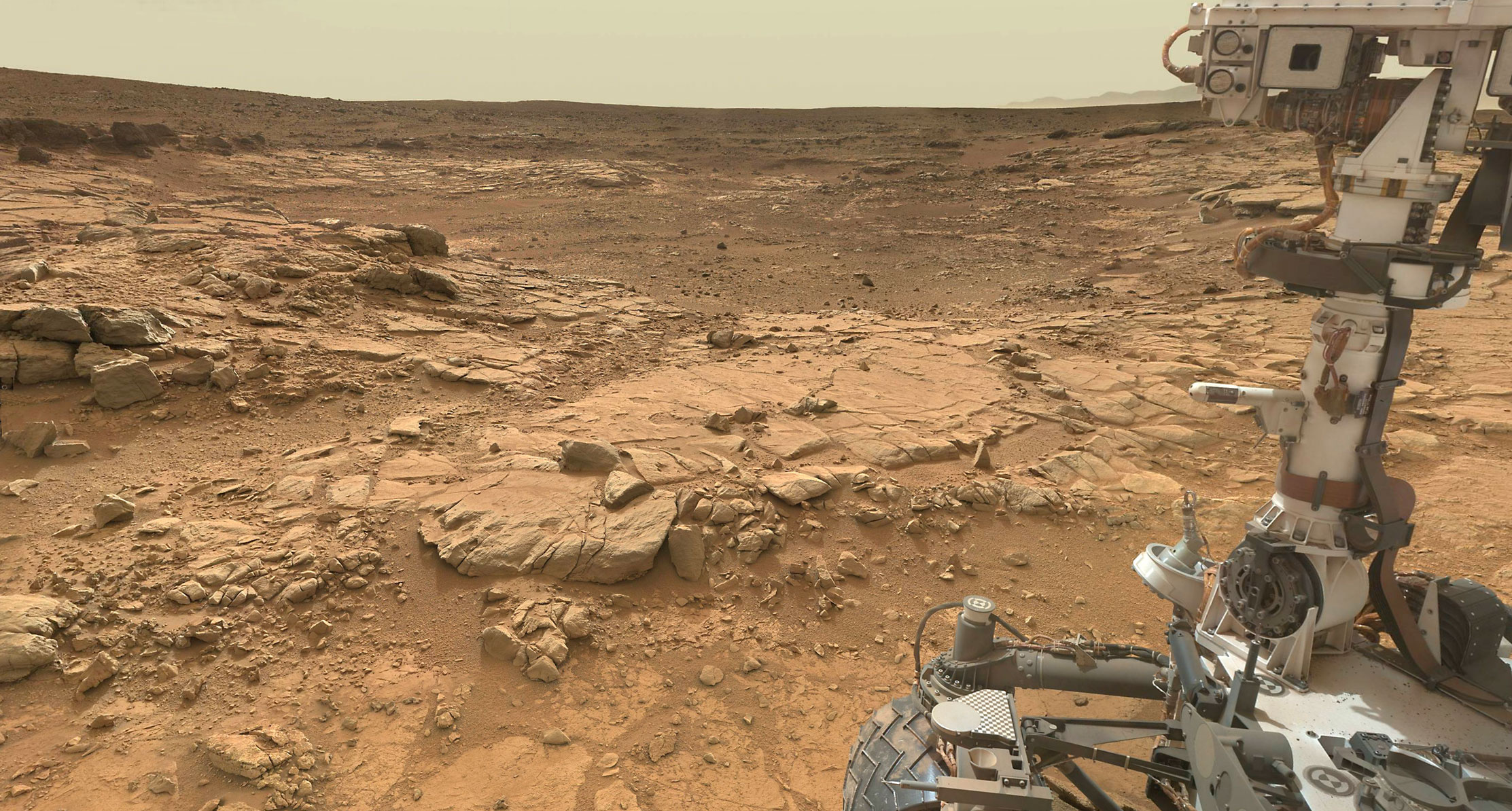 Liquid water on Mars, NASA reports, Martian discovery, Astrobiology, 2230x1200 HD Desktop