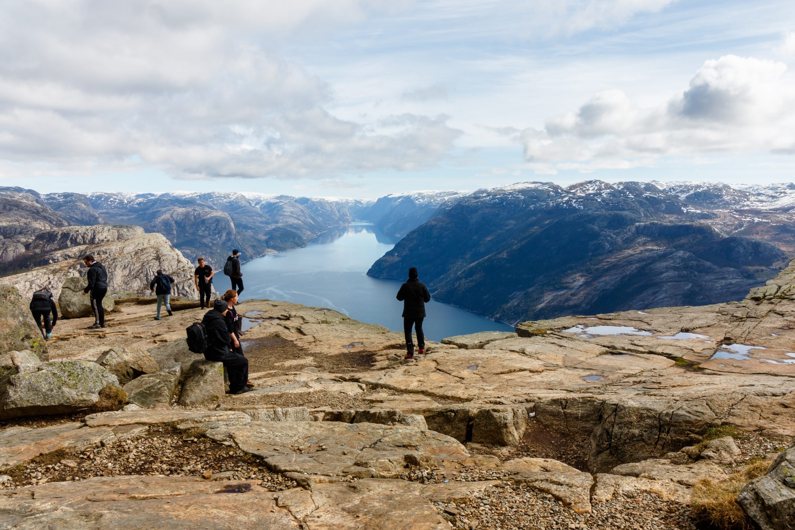 Pulpit Rock, Stavanger Norway, Preikestolen, Norwegen, 2560x1710 HD Desktop