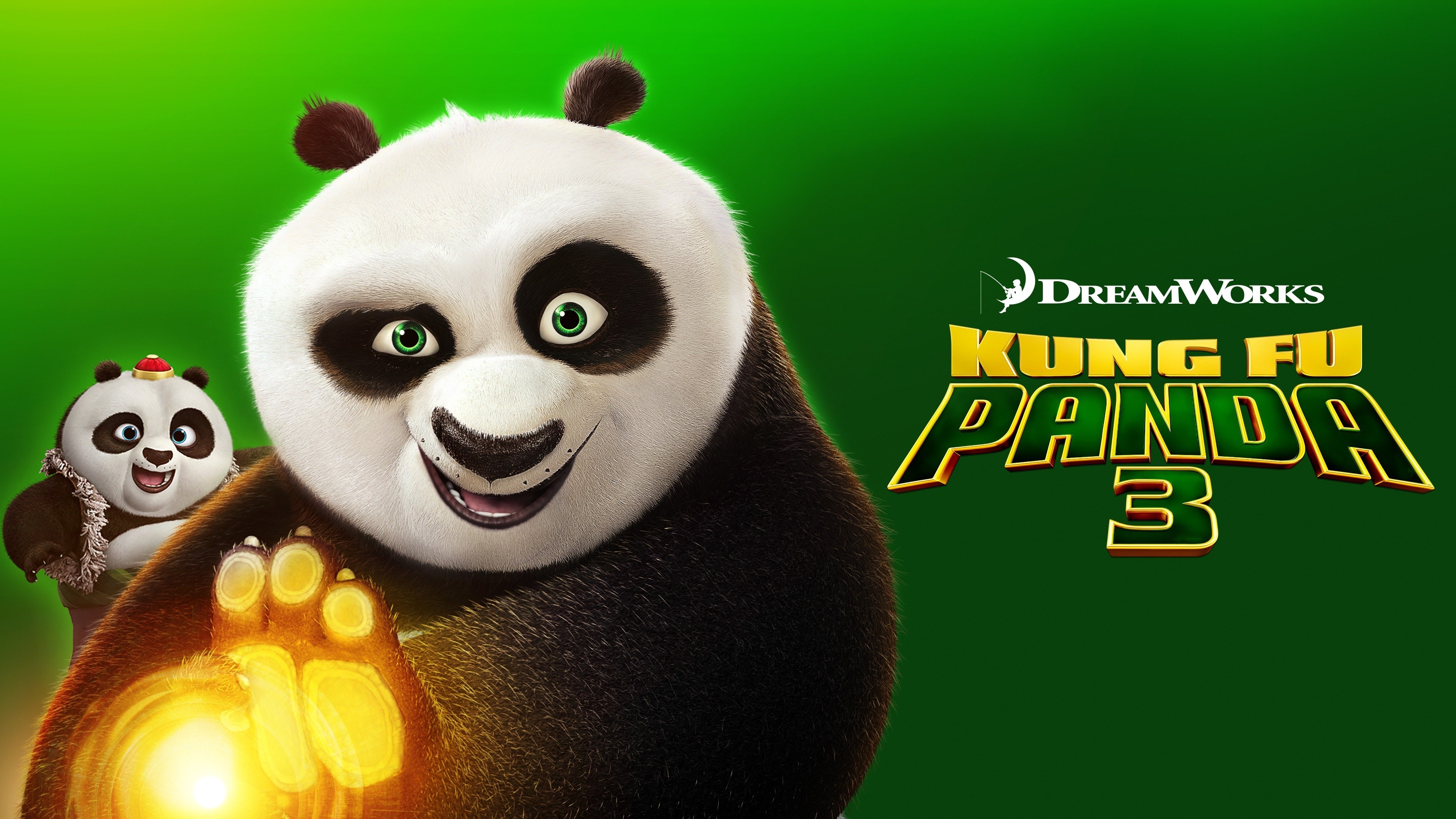 Kung Fu Panda 3, Watch or stream online, Exciting martial arts, Fun-filled adventure, 3840x2160 4K Desktop