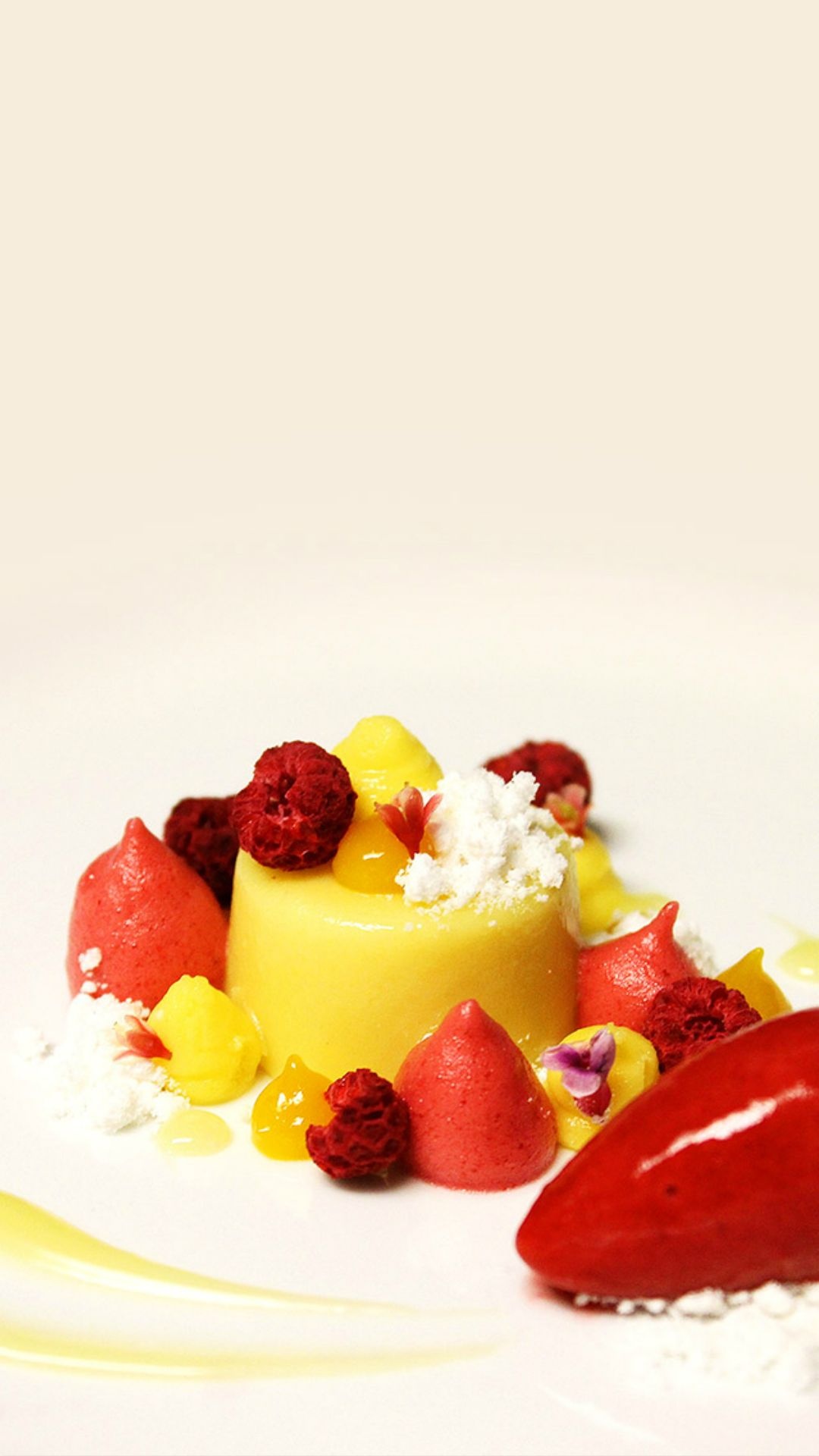 Yummy fruit pudding dessert, Colorful and refreshing, Delicious iPhone wallpaper, Tempting fruit treats, 1080x1920 Full HD Handy