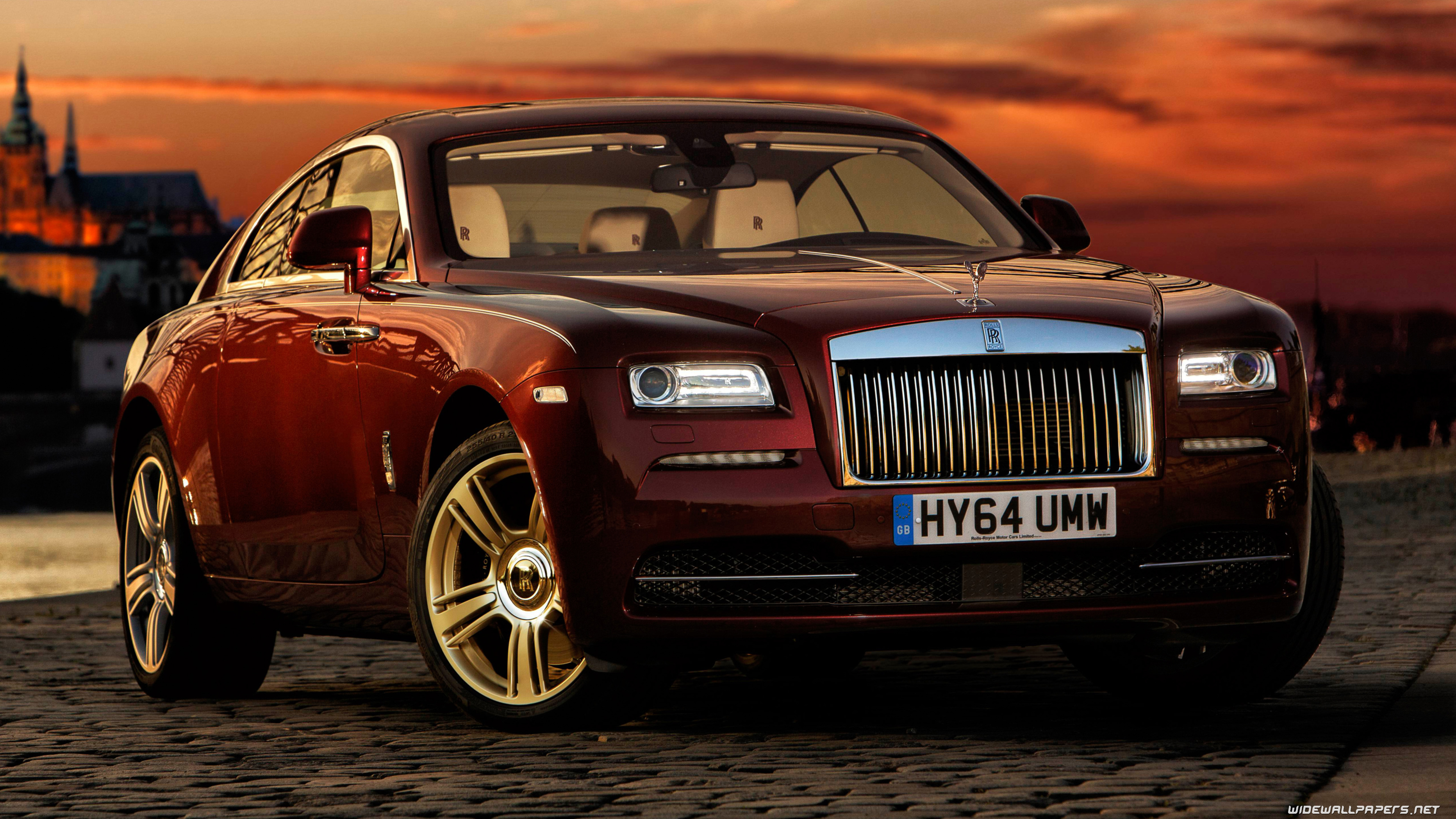 Rolls-Royce Wraith, cars, desktop wallpapers, Ultra HD, 3840x2160 4K Desktop