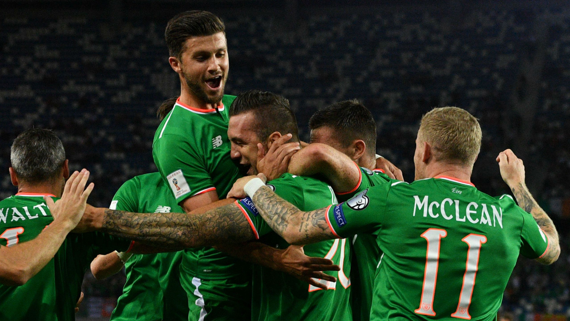 Republic of Ireland national team, Football spirit, Team unity, Nation's pride, 1920x1080 Full HD Desktop