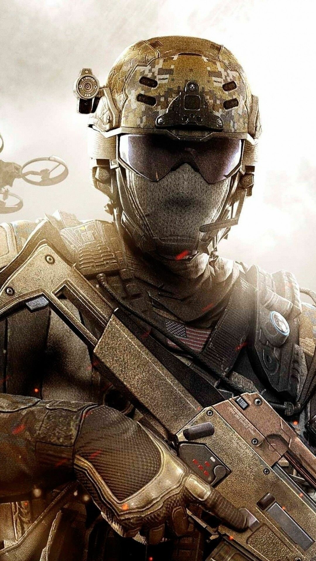 Call of Duty: A first-person shooter published by Activision, CoD. 1080x1920 Full HD Wallpaper.