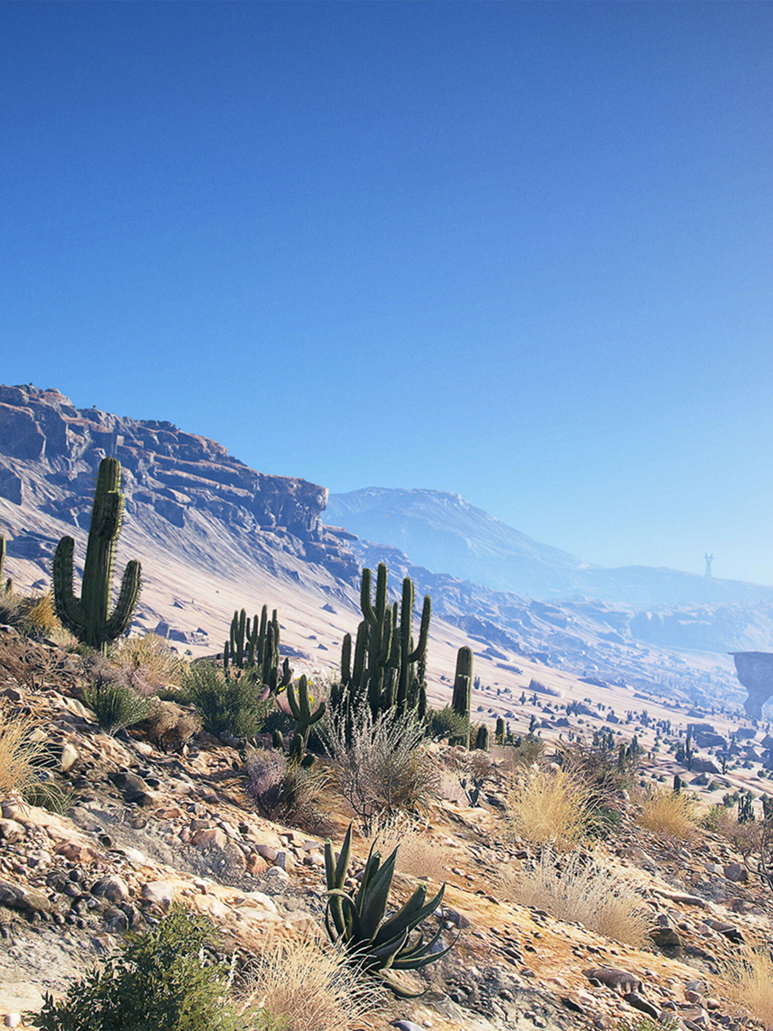 Ghost Recon: Wildlands: A video game of Tom Clancy's franchise that takes place in Bolivia in July 2019, Open-world setting. 1540x2050 HD Background.