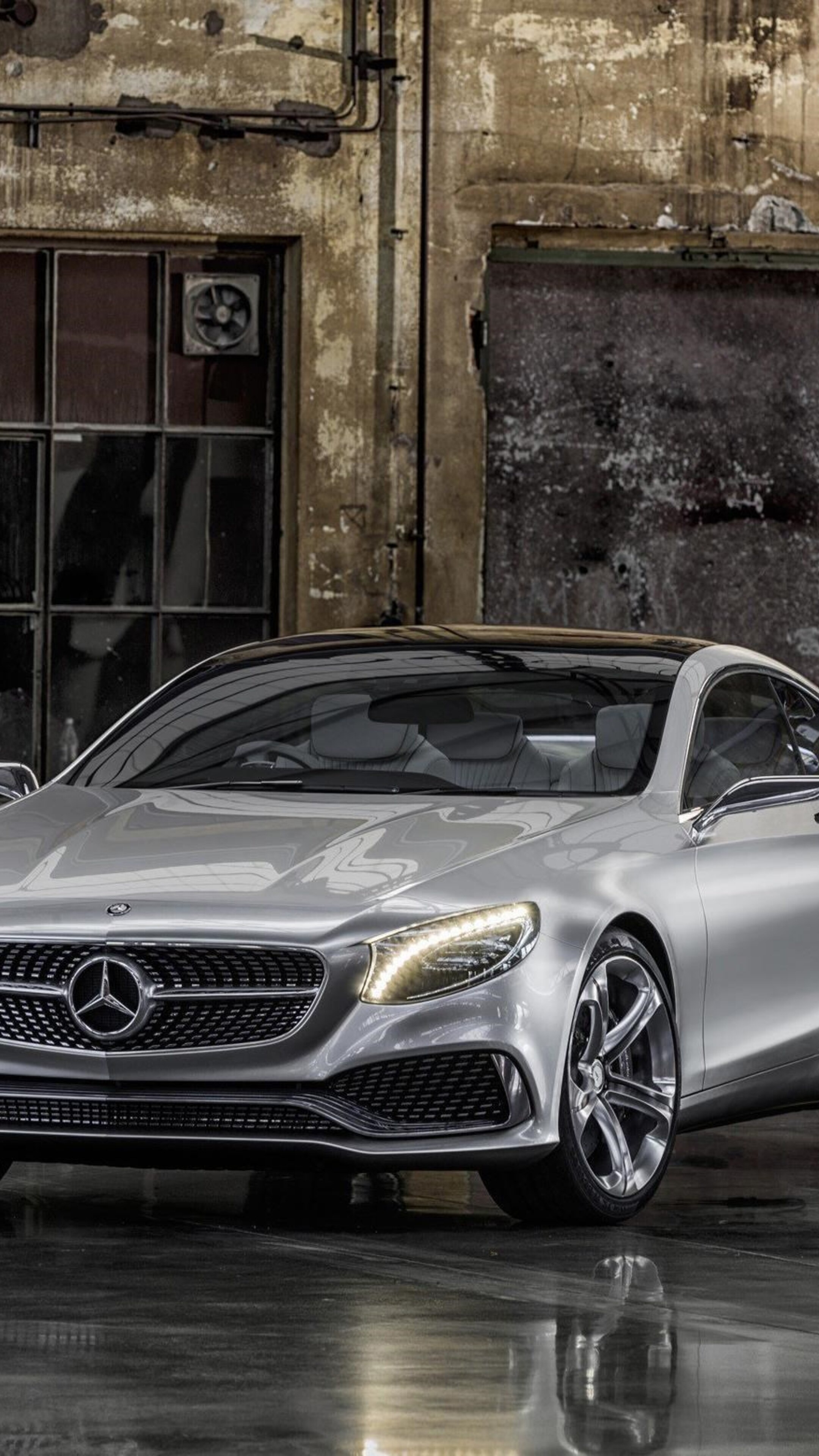 Mercedes-Benz S-Class Coupe, Sony xperia xz, Luxury performance, High-definition wallpapers, 2160x3840 4K Phone