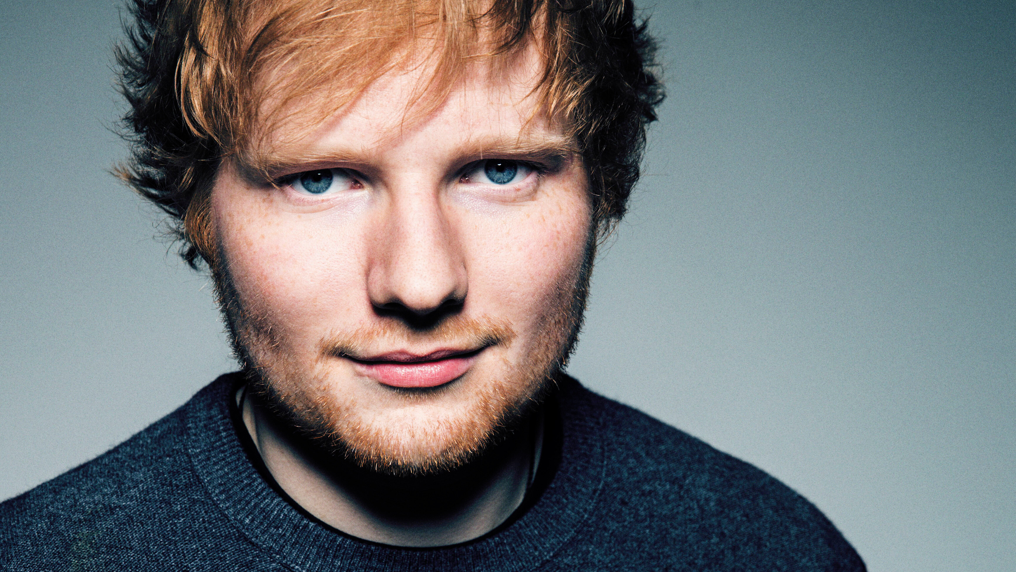 Ed Sheeran: The debut solo single, "The A Team", was released on 10 June 2011. 3460x1950 HD Wallpaper.