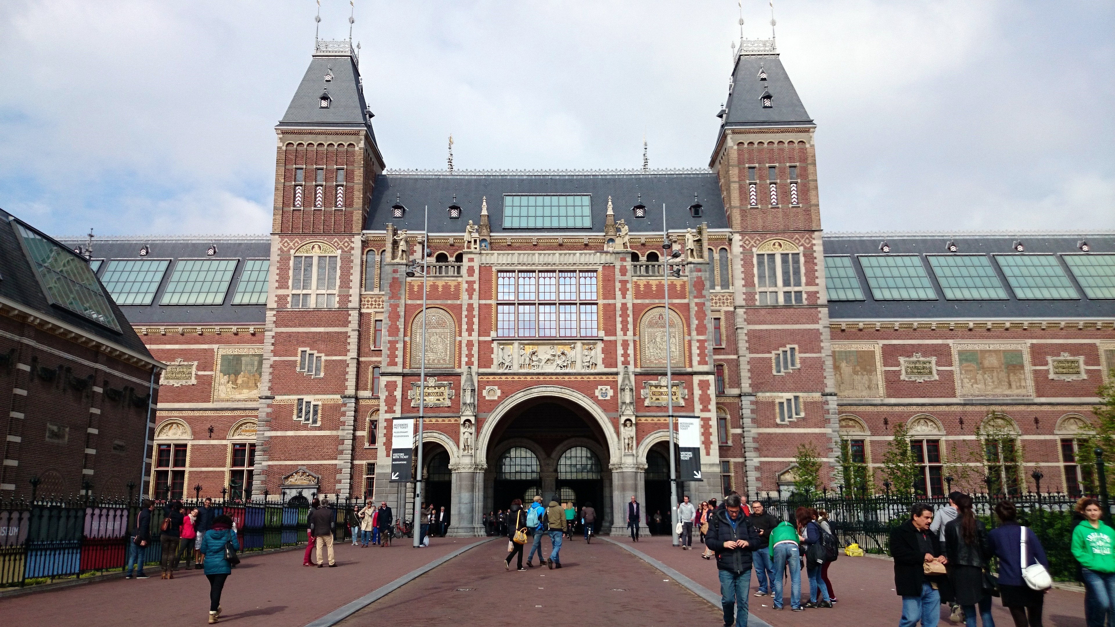 Rijksmuseum, Museum district, Amsterdam, Travel inspiration, 3840x2160 4K Desktop