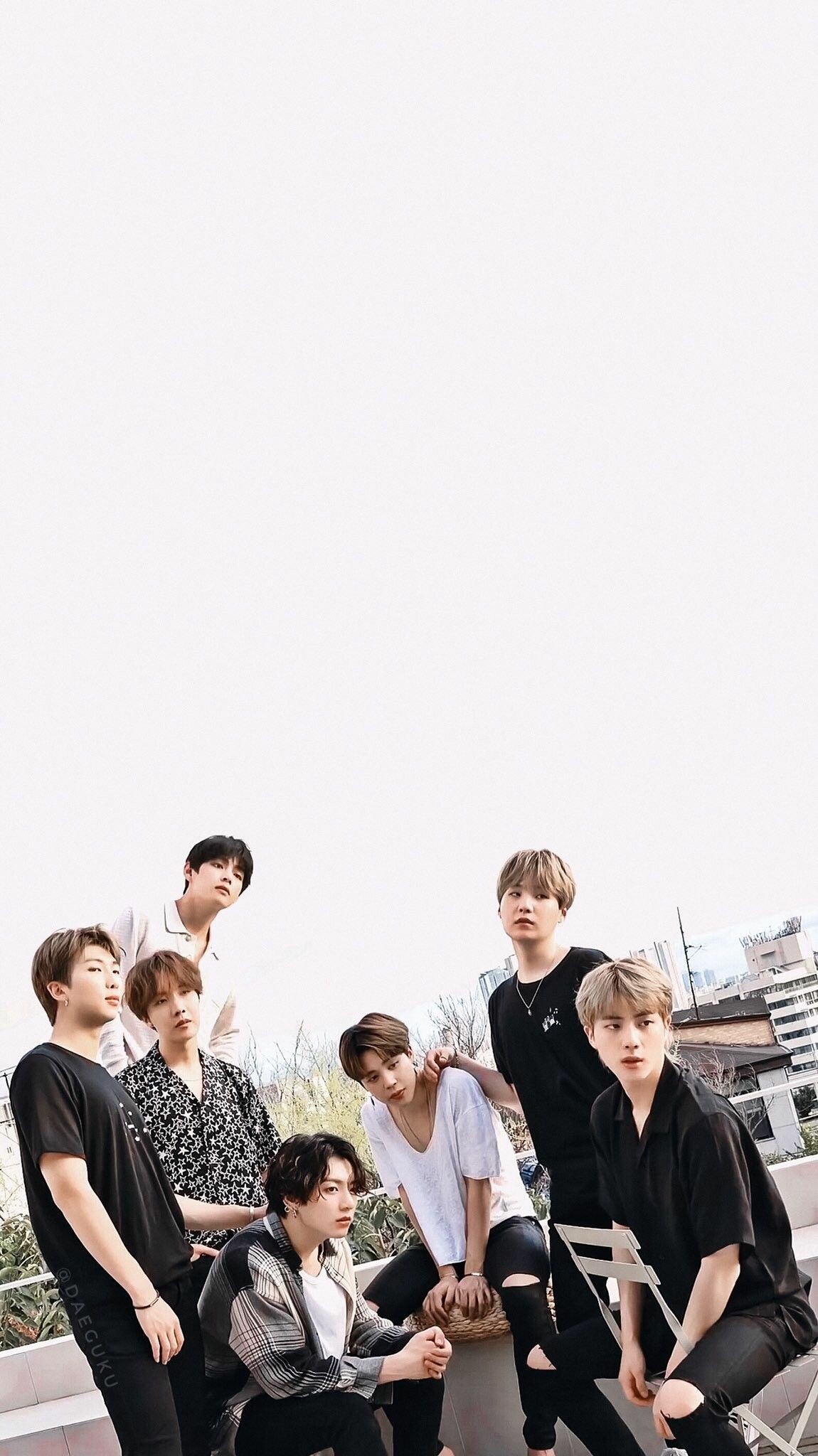 BTS: The South Korean band, has nominations for five Grammy Awards. 1150x2050 HD Wallpaper.