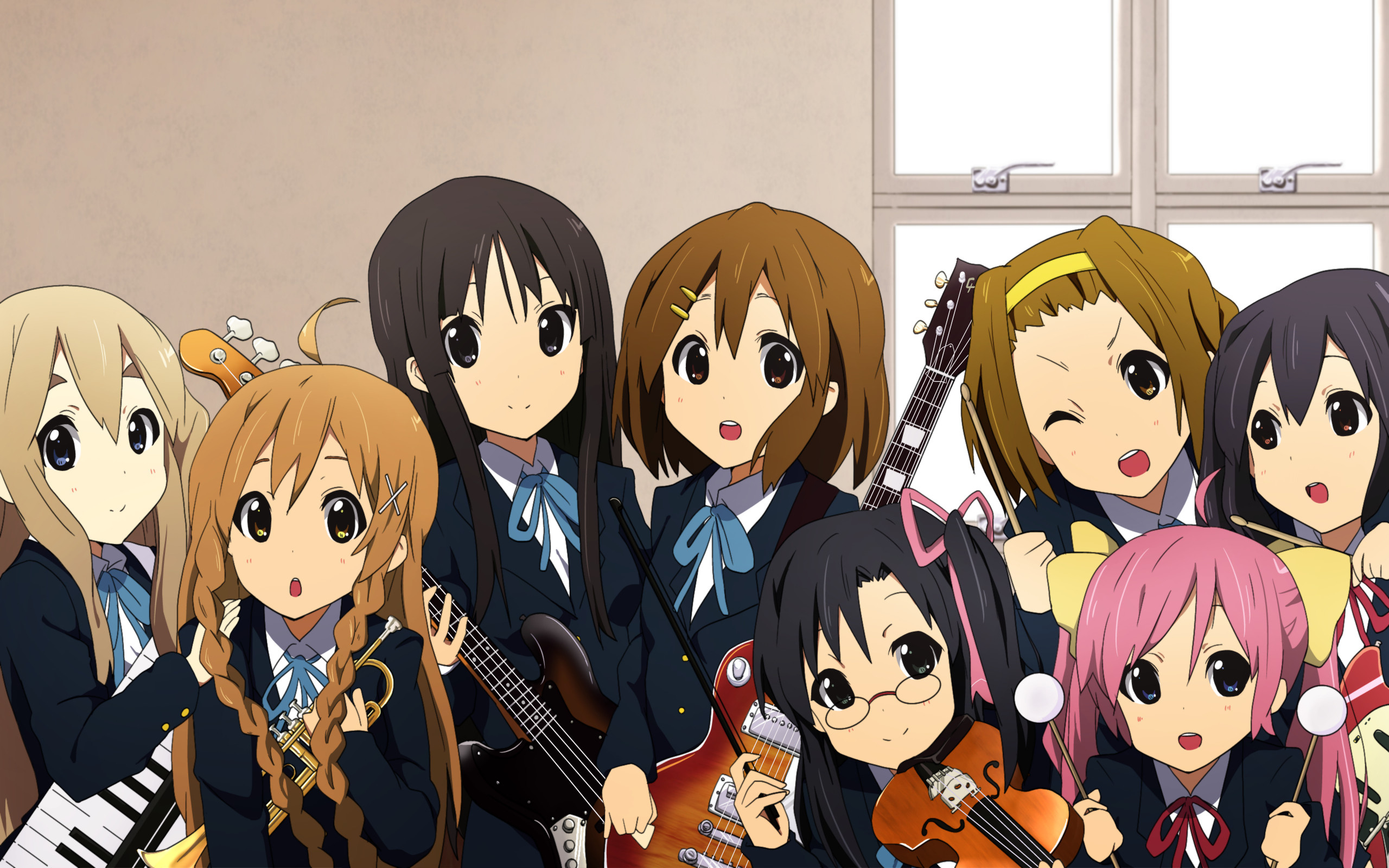 K-On!, Background pictures, Anime, 2560x1600 HD Desktop